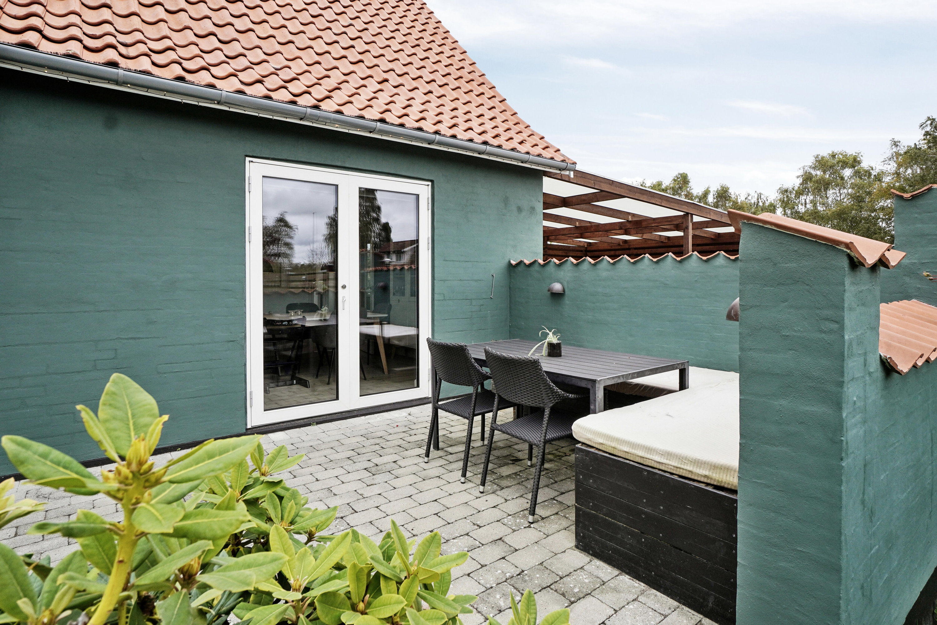 Fremhævet terrasse billede i fuldskærmstilstand. Billede af Sandbakkevej 29, Kongstrup, 4390 Vipperød