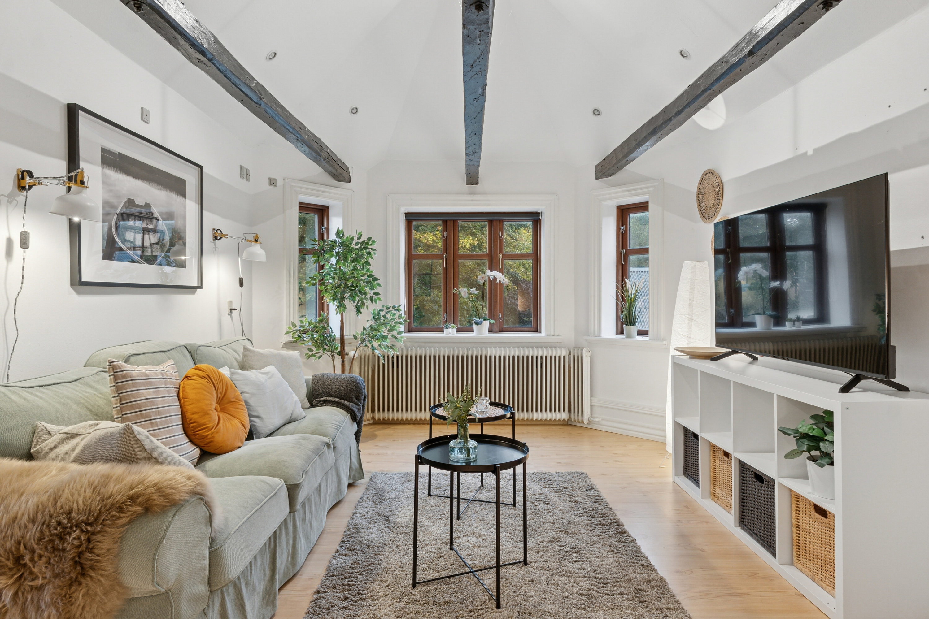 Fremhævet stue billede i fuldskærmstilstand. Billede af Sdr Bindslevvej 21, 9881 Bindslev