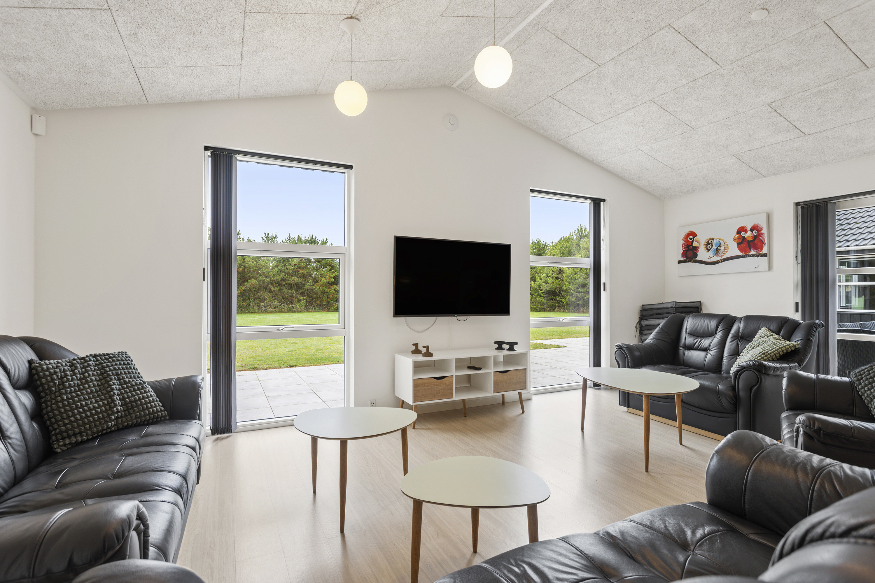 Fremhævet stue billede i fuldskærmstilstand. Billede af Aaensvej 25, Bratten, 9981 Jerup