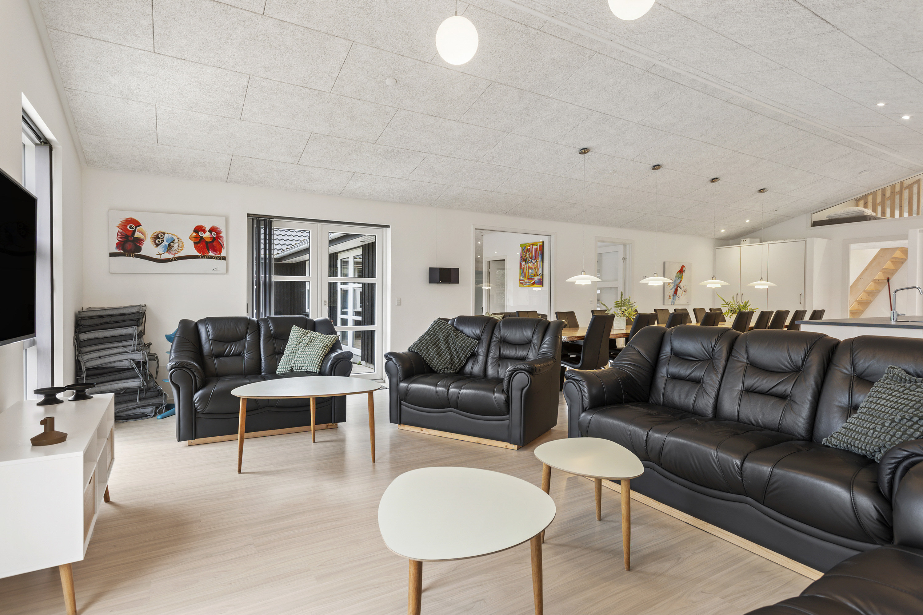 Fremhævet stue billede i fuldskærmstilstand. Billede af Aaensvej 25, Bratten, 9981 Jerup