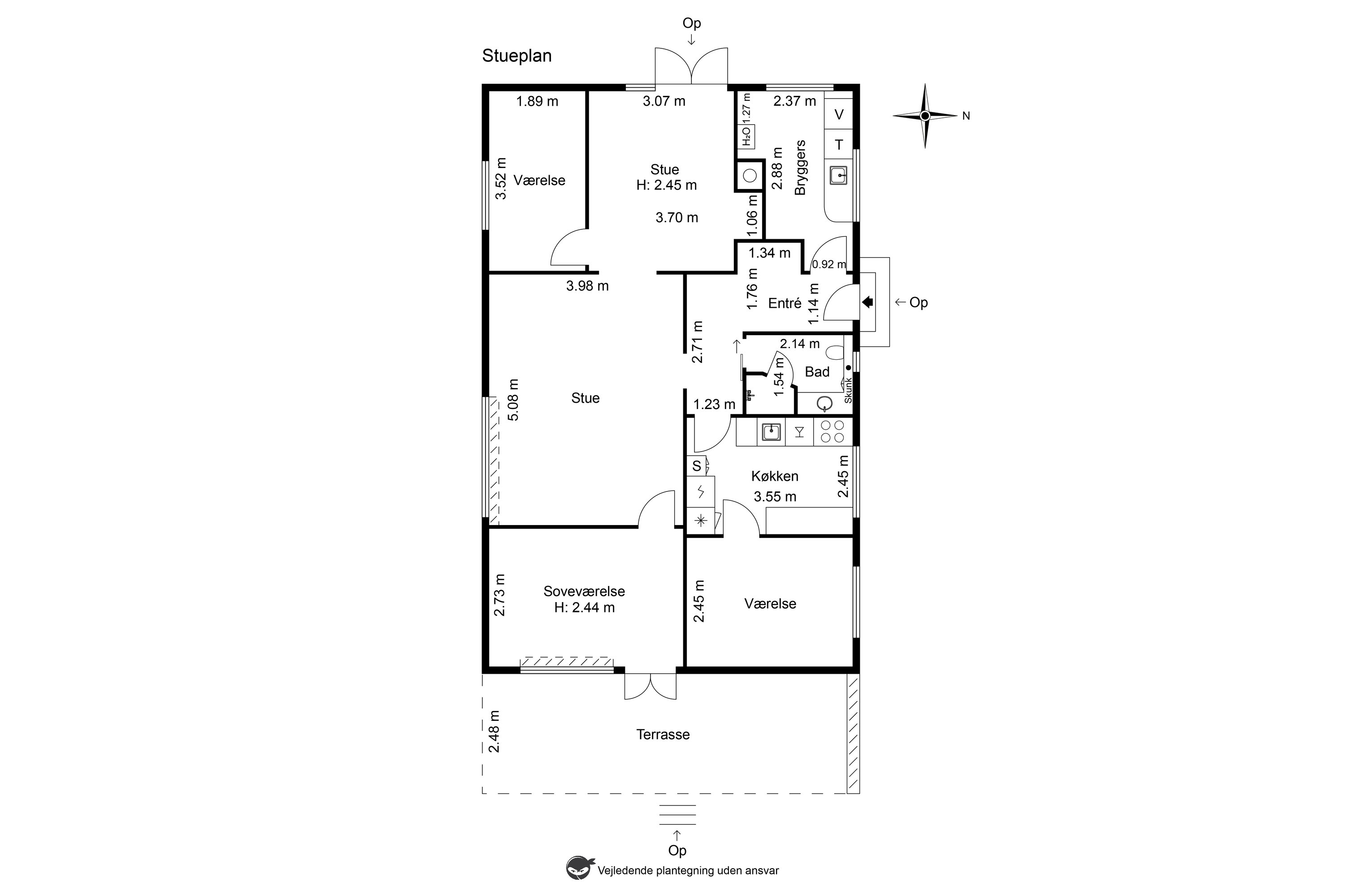 Plantegninger billede af Fasanvænget 4, 2791 Dragør