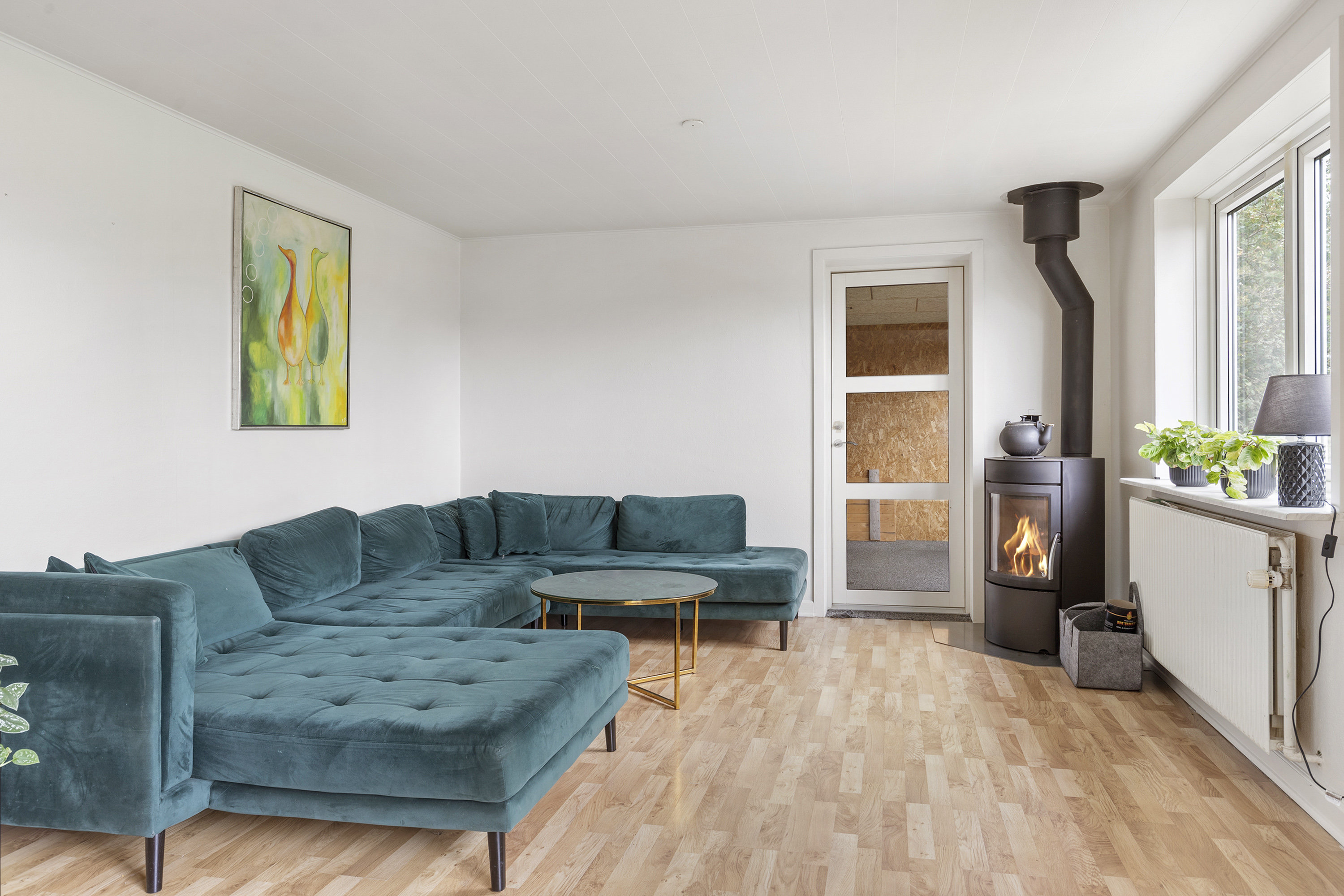 Fremhævet stue billede i fuldskærmstilstand. Billede af Hyldevej 8, 9700 Brønderslev