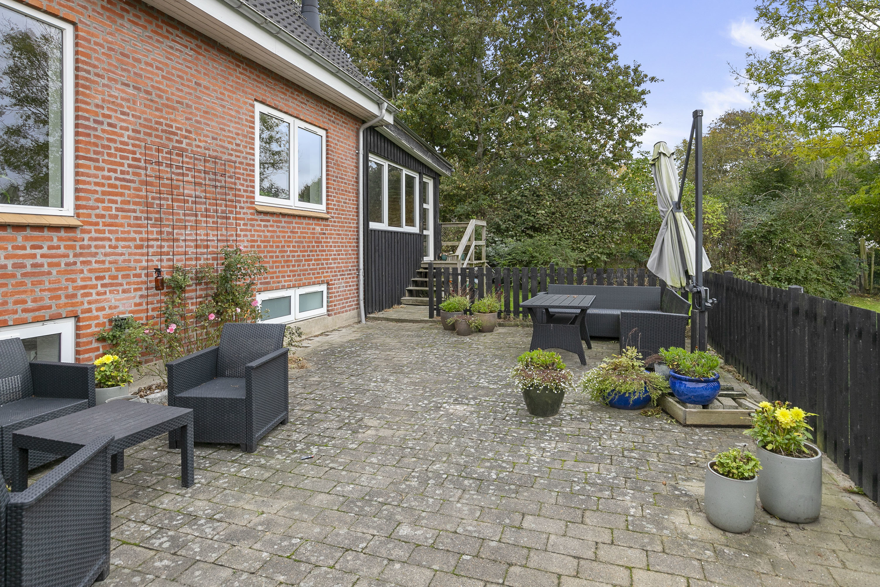 Fremhævet terrasse billede i fuldskærmstilstand. Billede af Hyldevej 8, 9700 Brønderslev