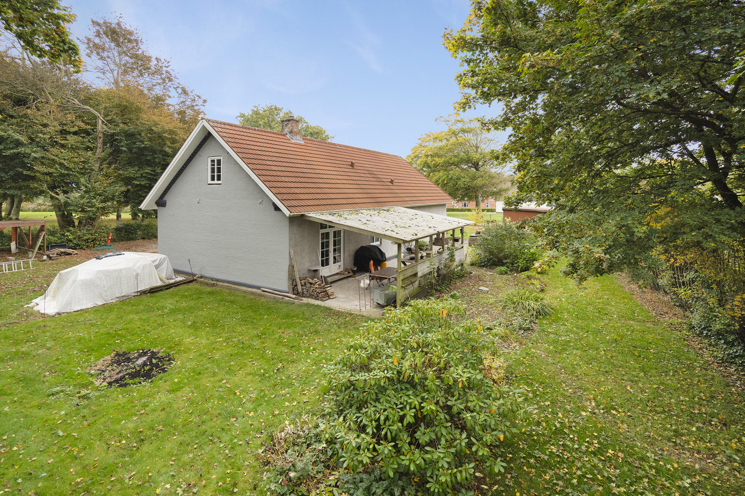 Fremhævet ejendommen billede i fuldskærmstilstand. Billede af Tistrup Kirkevej 14, 6862 Tistrup