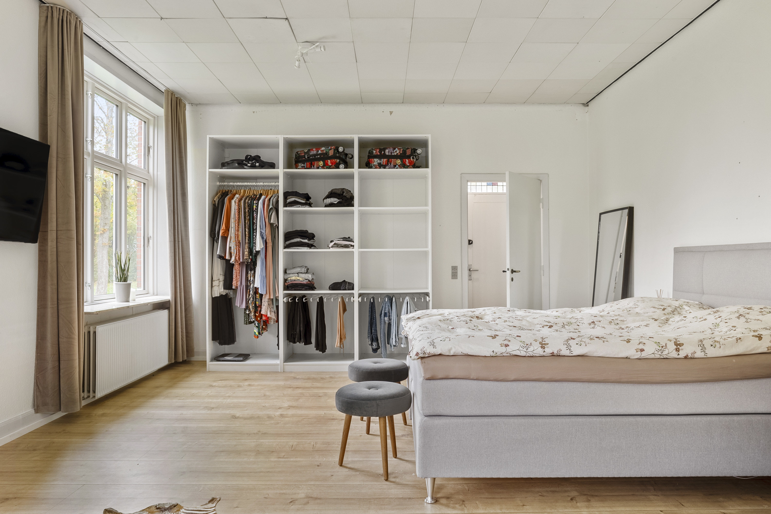 Fremhævet soveværelse billede i fuldskærmstilstand. Billede af Vejenvej 53B, Askov, 6600 Vejen