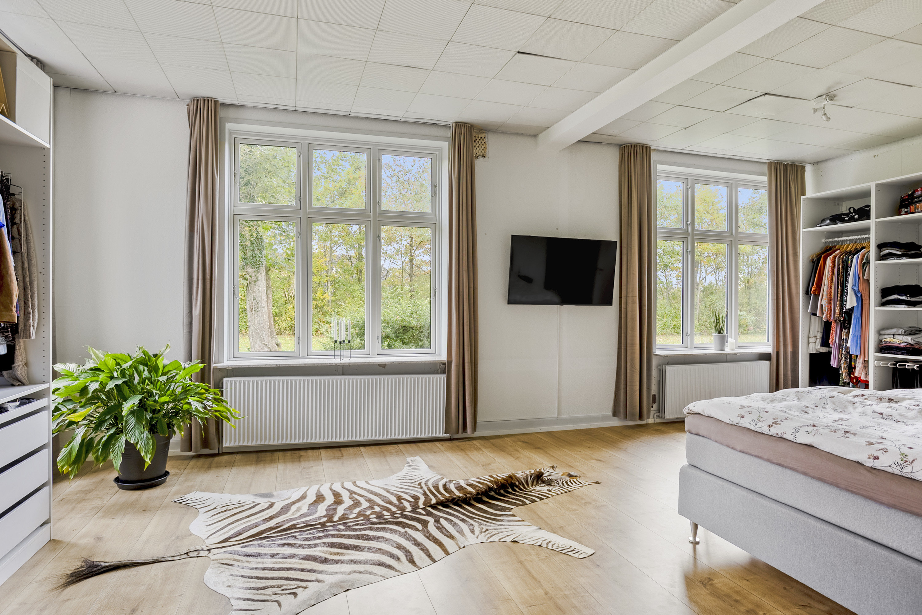 Fremhævet soveværelse billede i fuldskærmstilstand. Billede af Vejenvej 53B, Askov, 6600 Vejen