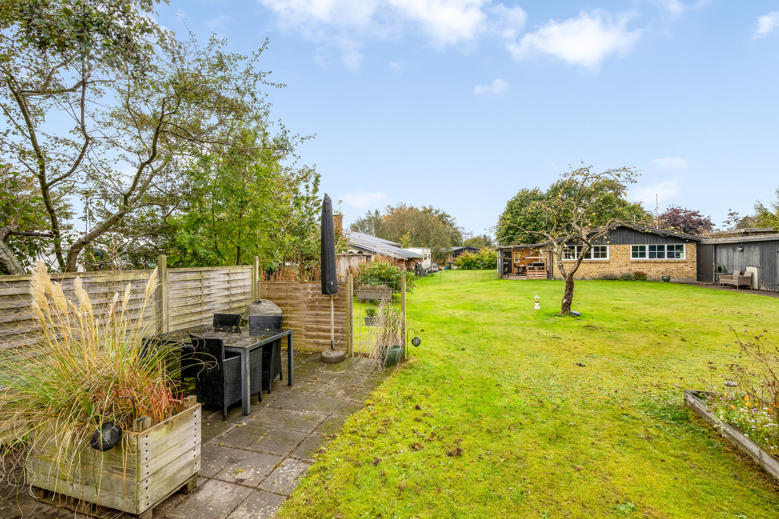 Fremhævet have billede i fuldskærmstilstand. Billede af Tjørnevej 13, 6880 Tarm