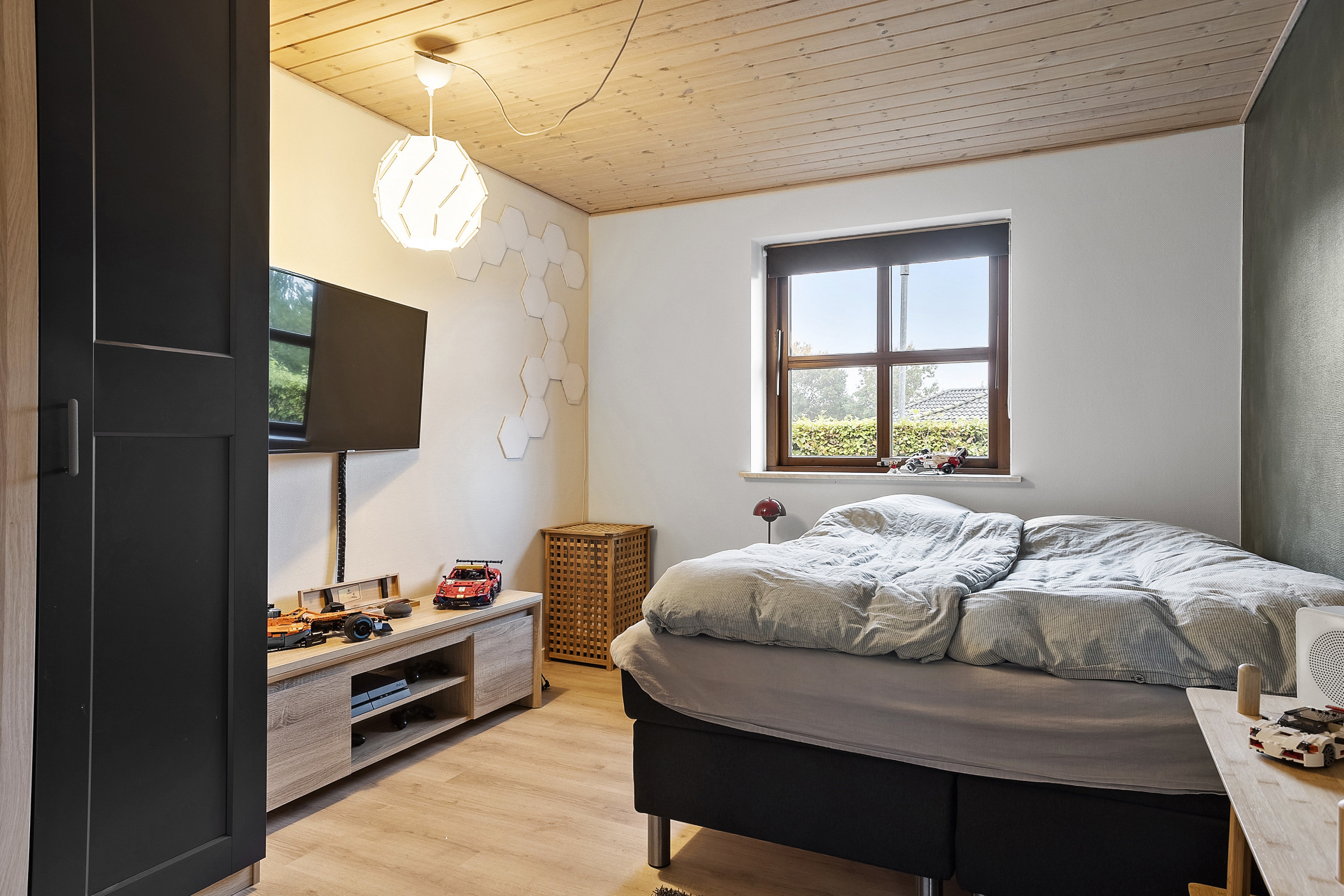 Fremhævet soveværelse billede i fuldskærmstilstand. Billede af Mannehøj 8, 6600 Vejen