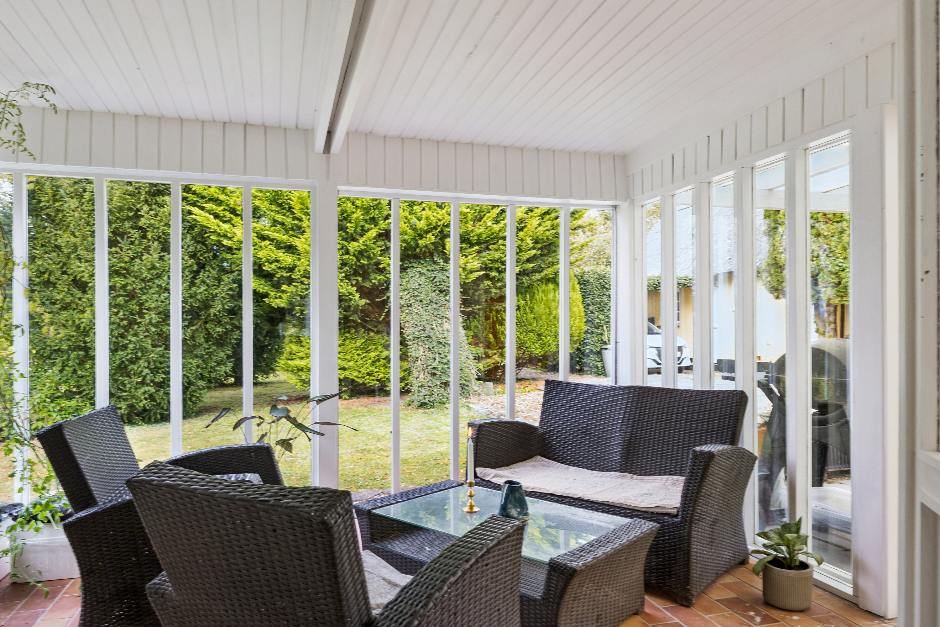Fremhævet terrasse billede i fuldskærmstilstand. Billede af Sørupvej 1, Vetterslev, 4100 Ringsted