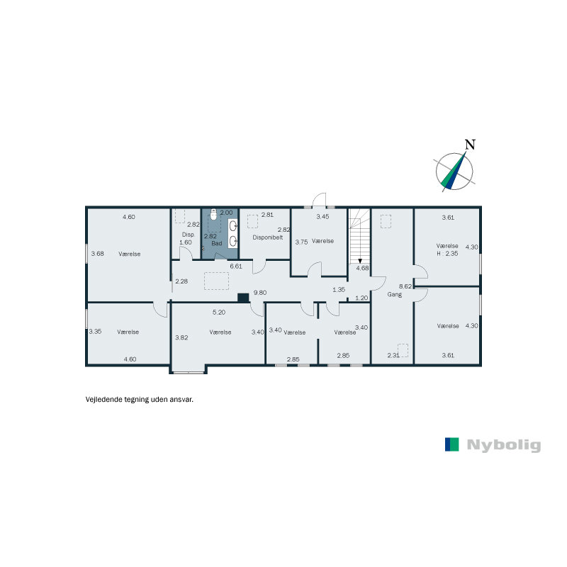 Plantegninger billede af Vejenvej 53B, Askov, 6600 Vejen