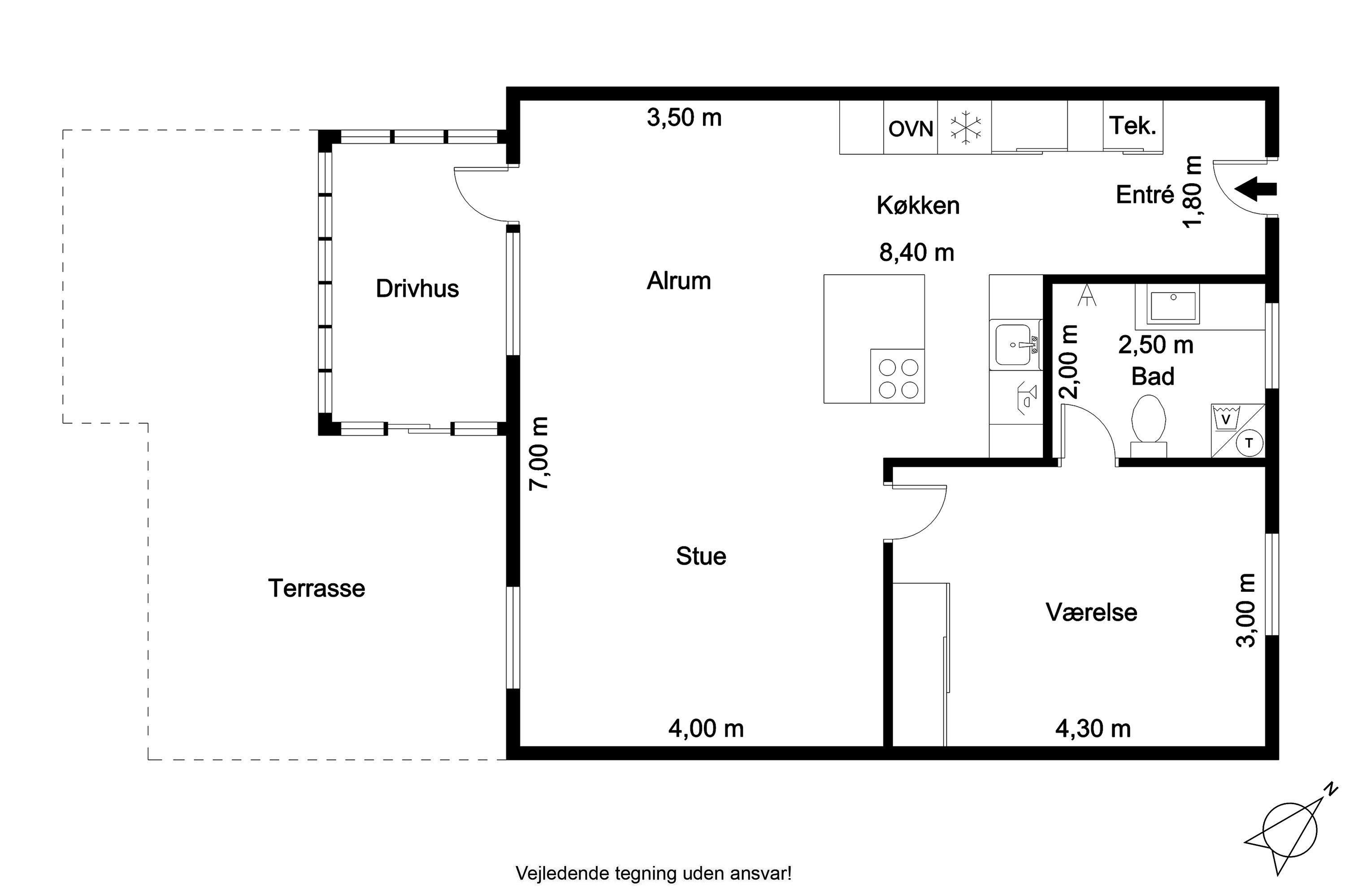 Plantegninger billede af Skivegade 64, 9900 Frederikshavn
