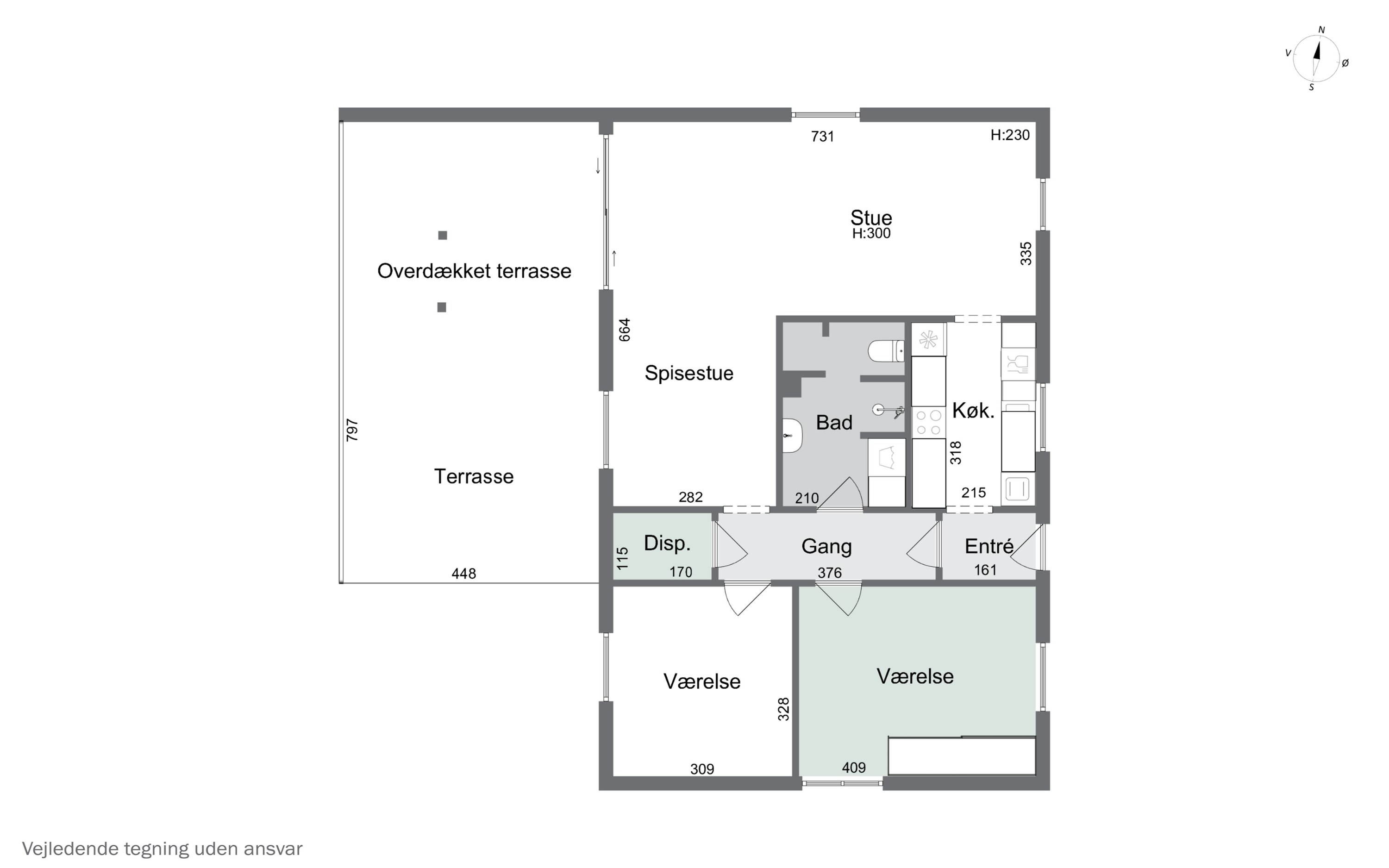 Plantegninger billede af Tordenskjoldsgade 41, 4200 Slagelse