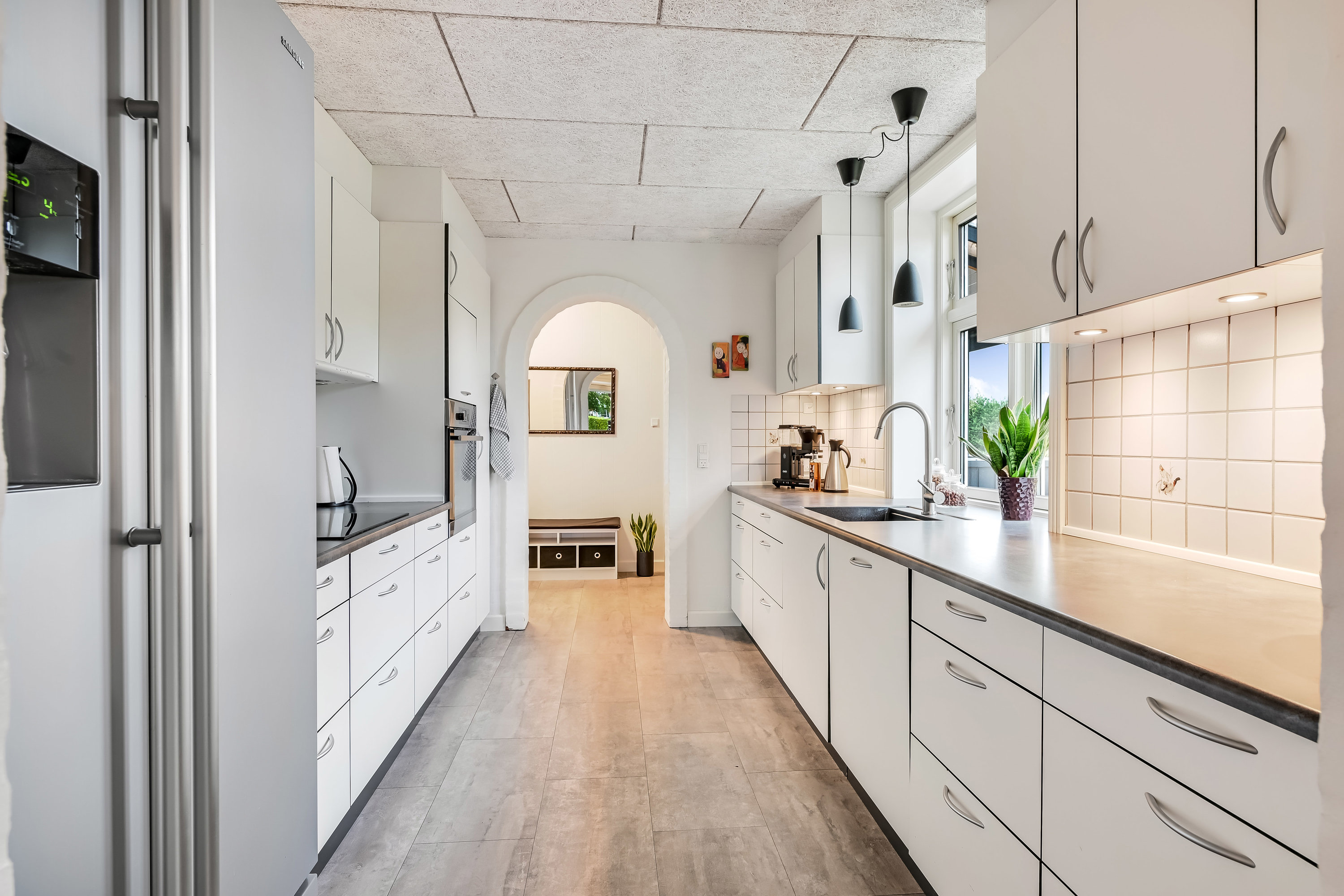 Fremhævet køkken billede i fuldskærmstilstand. Billede af Vejlevej 25, 7260 Sønder Omme