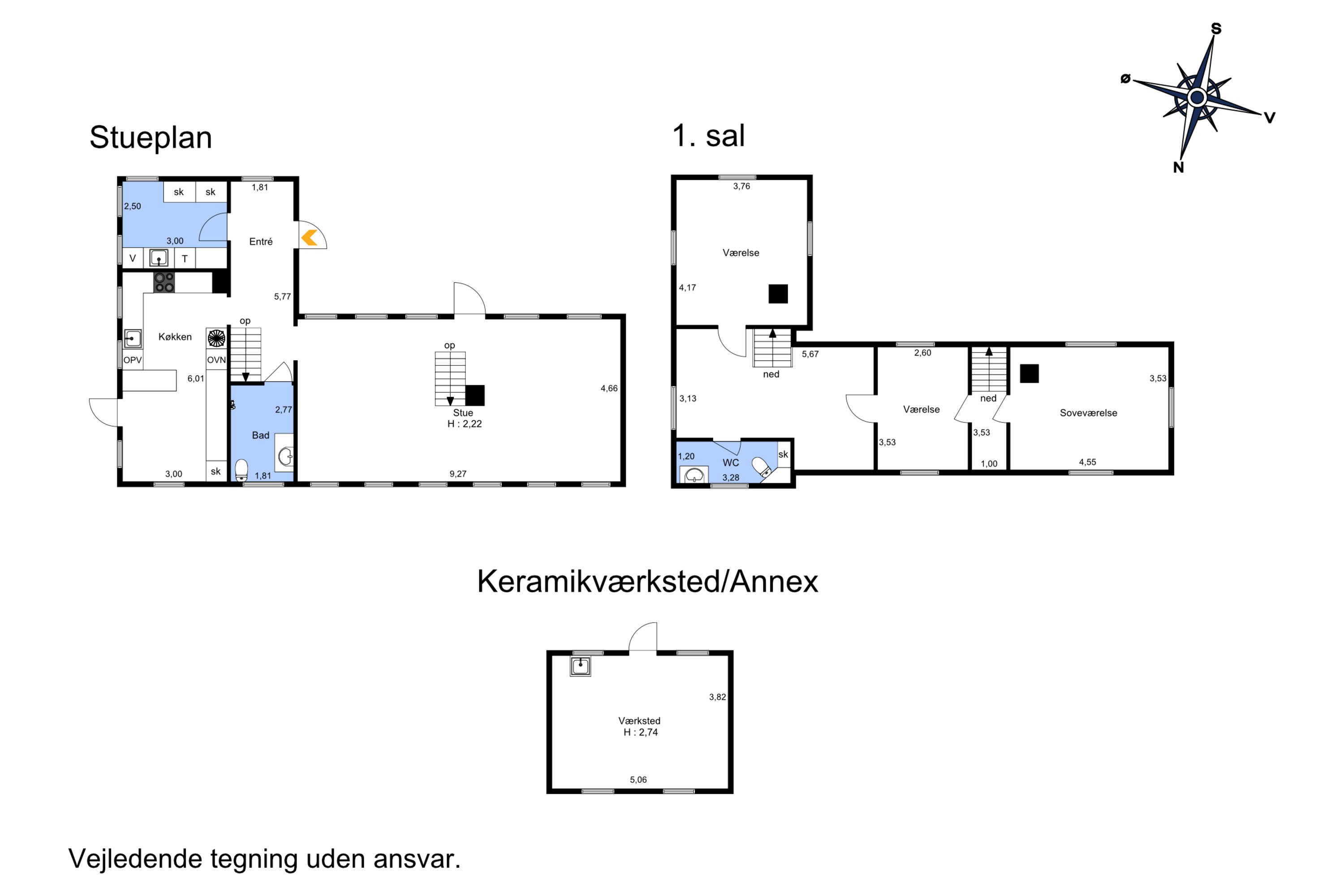 Plantegninger billede af Krigsagervej 2, Søborg, 3250 Gilleleje
