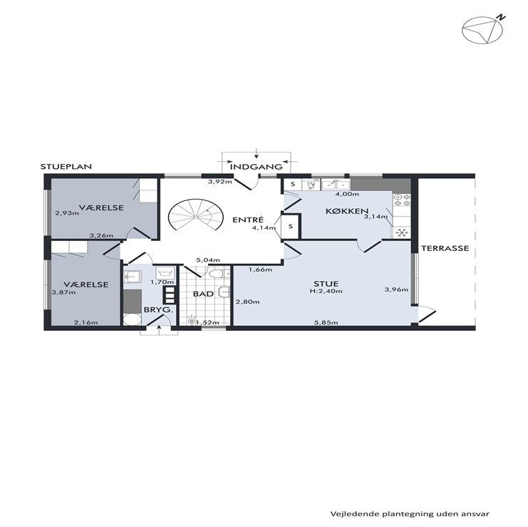 Plantegninger billede af Alleen 14, 8660 Skanderborg