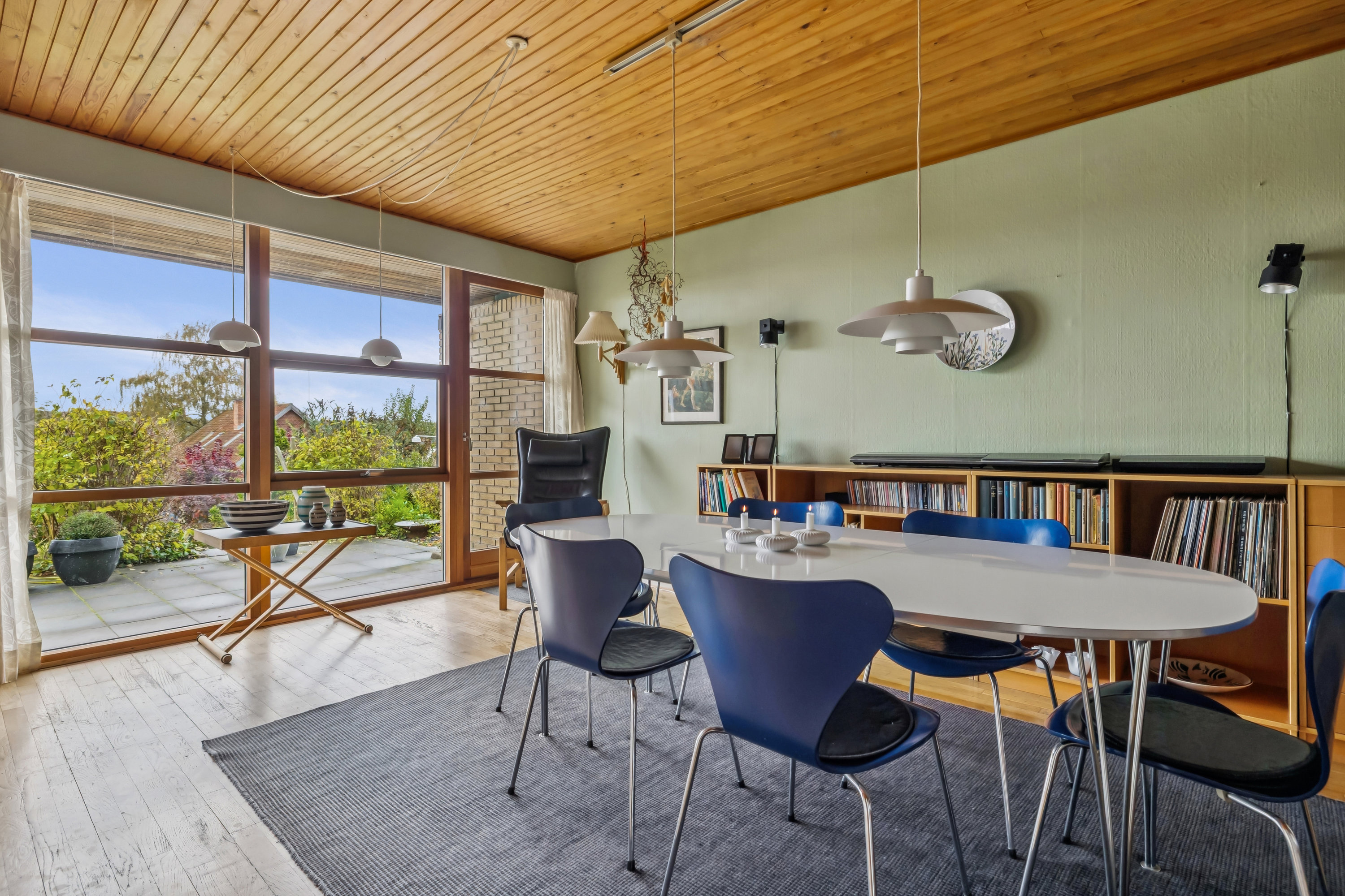 Fremhævet spisestue billede i fuldskærmstilstand. Billede af Alleen 14, 8660 Skanderborg