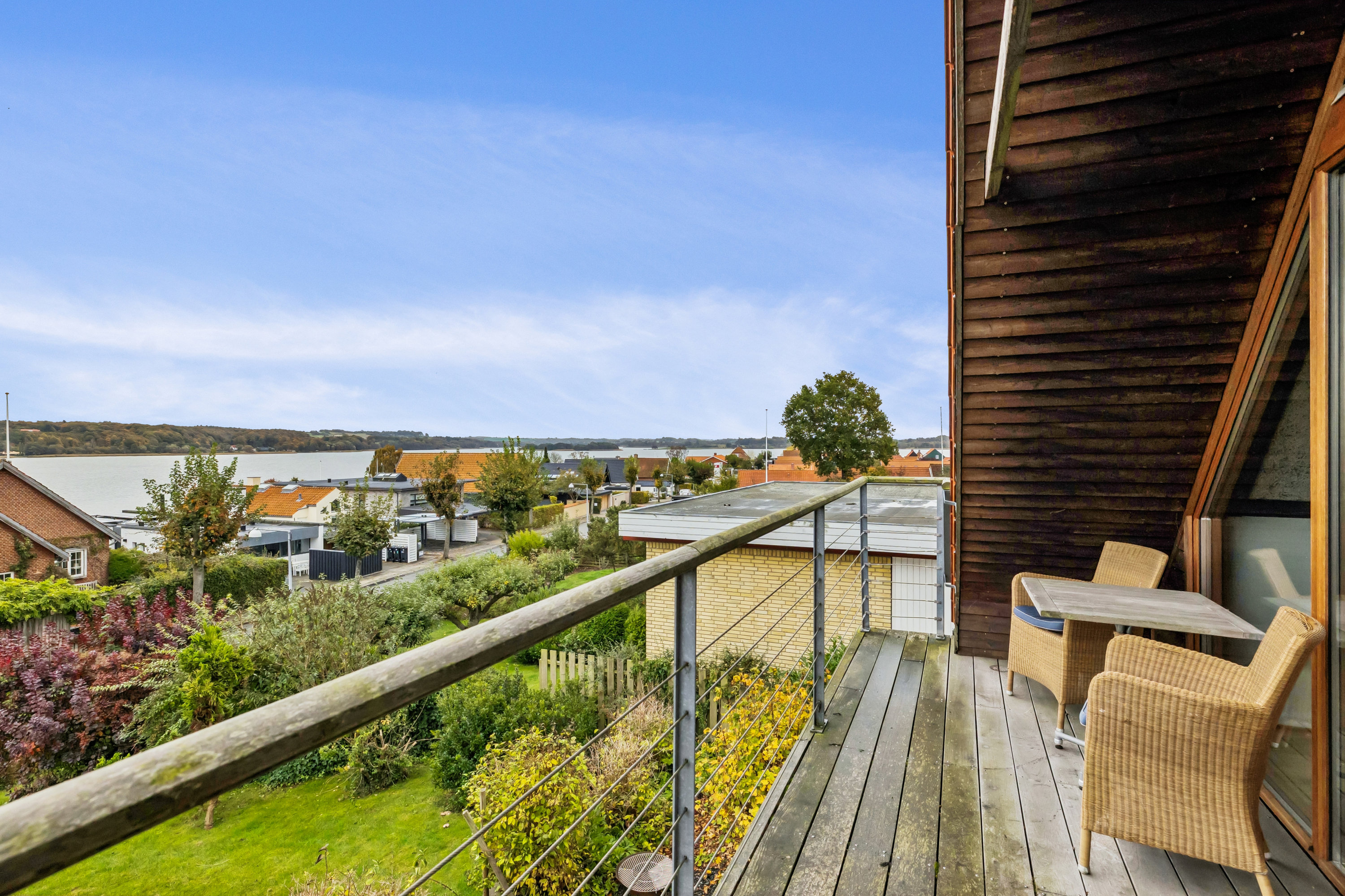 Fremhævet altan billede i fuldskærmstilstand. Billede af Alleen 14, 8660 Skanderborg