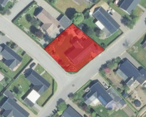 Fremhævet street view billede i fuldskærmstilstand. Billede af Aldershvile 7, 7760 Hurup Thy