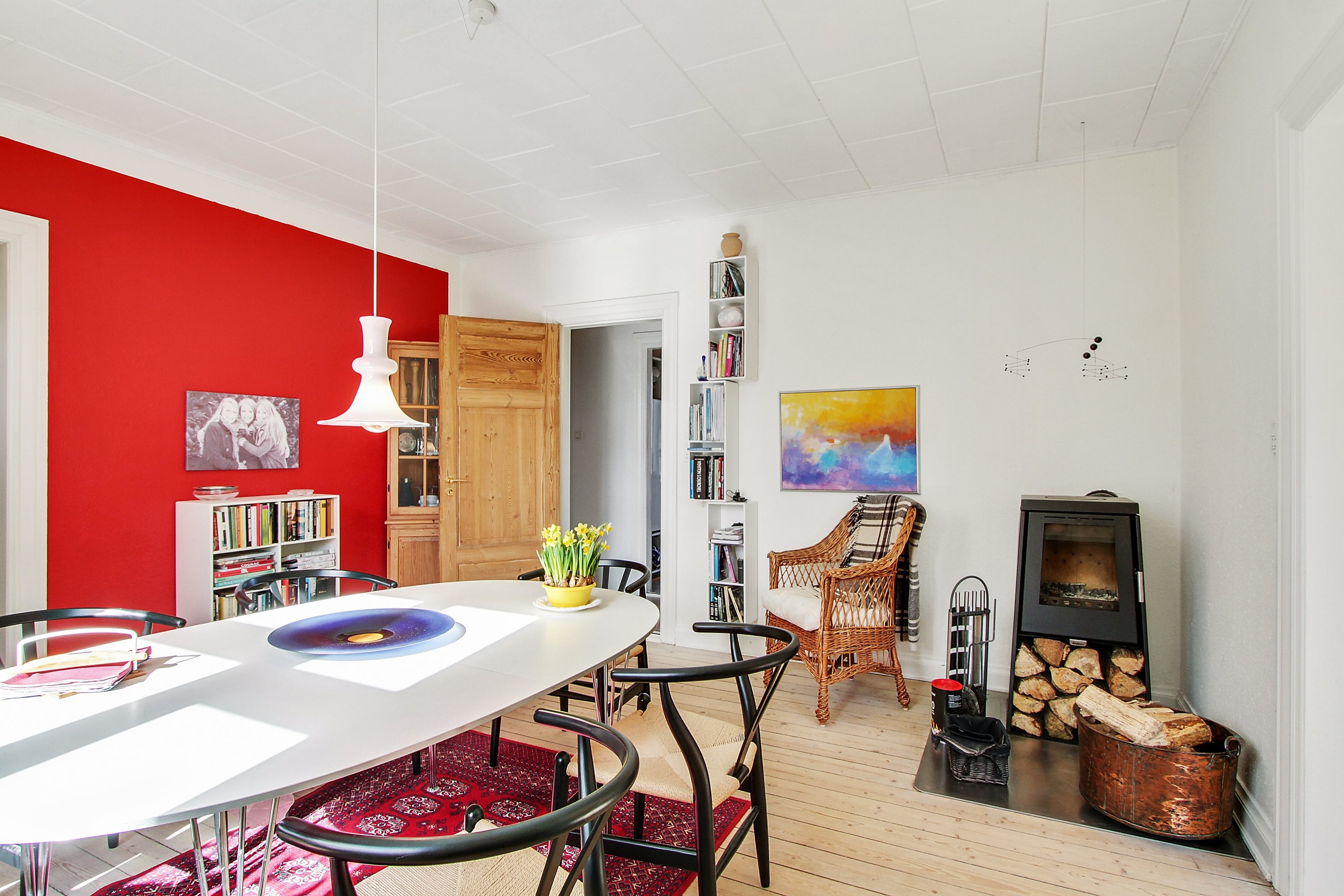 Fremhævet spisestue billede i fuldskærmstilstand. Billede af Frilandsvej 21, st.., 9800 Hjørring