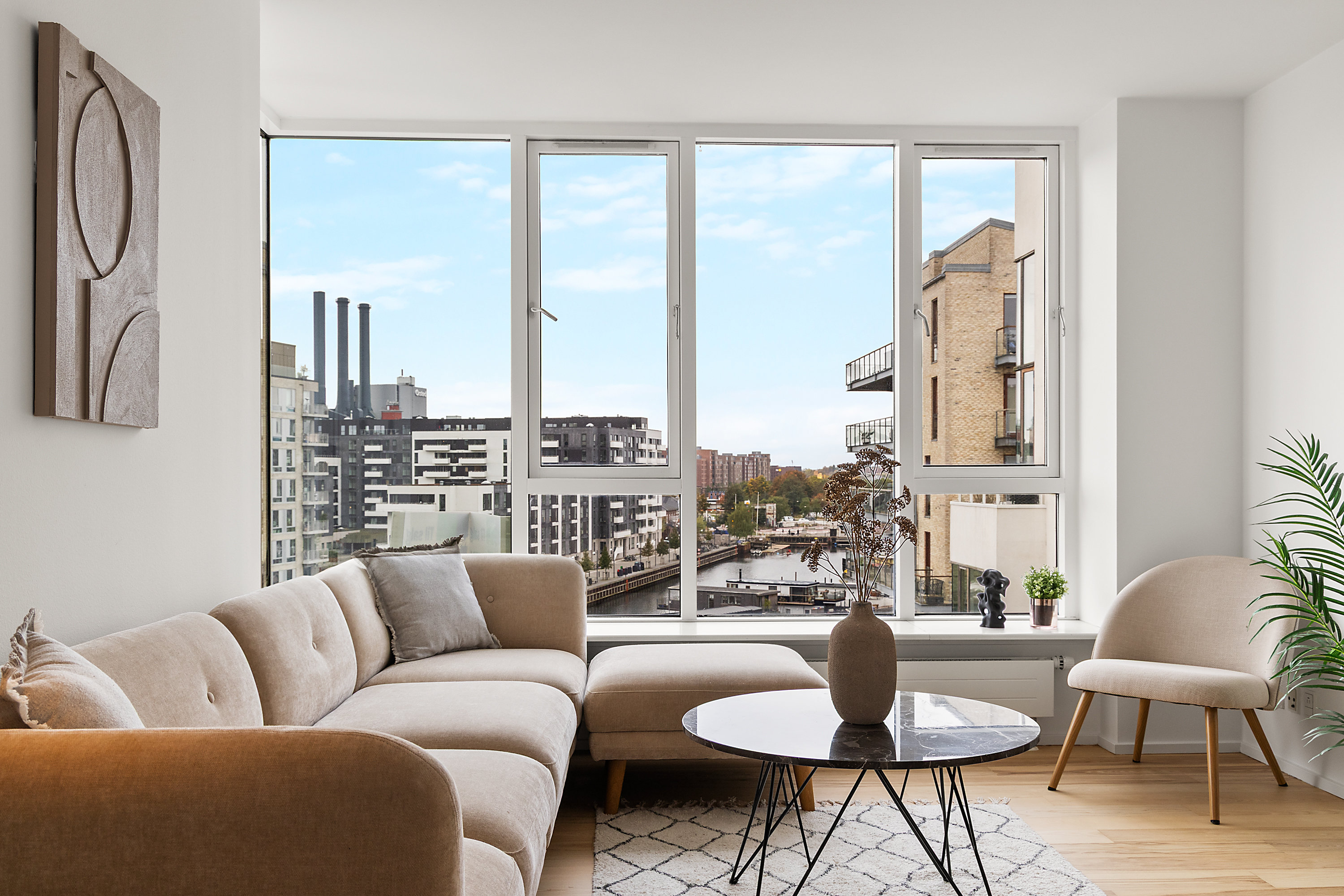 Fremhævet stue billede i fuldskærmstilstand. Billede af Havneholmen 54, 5. tv., 1561 København V