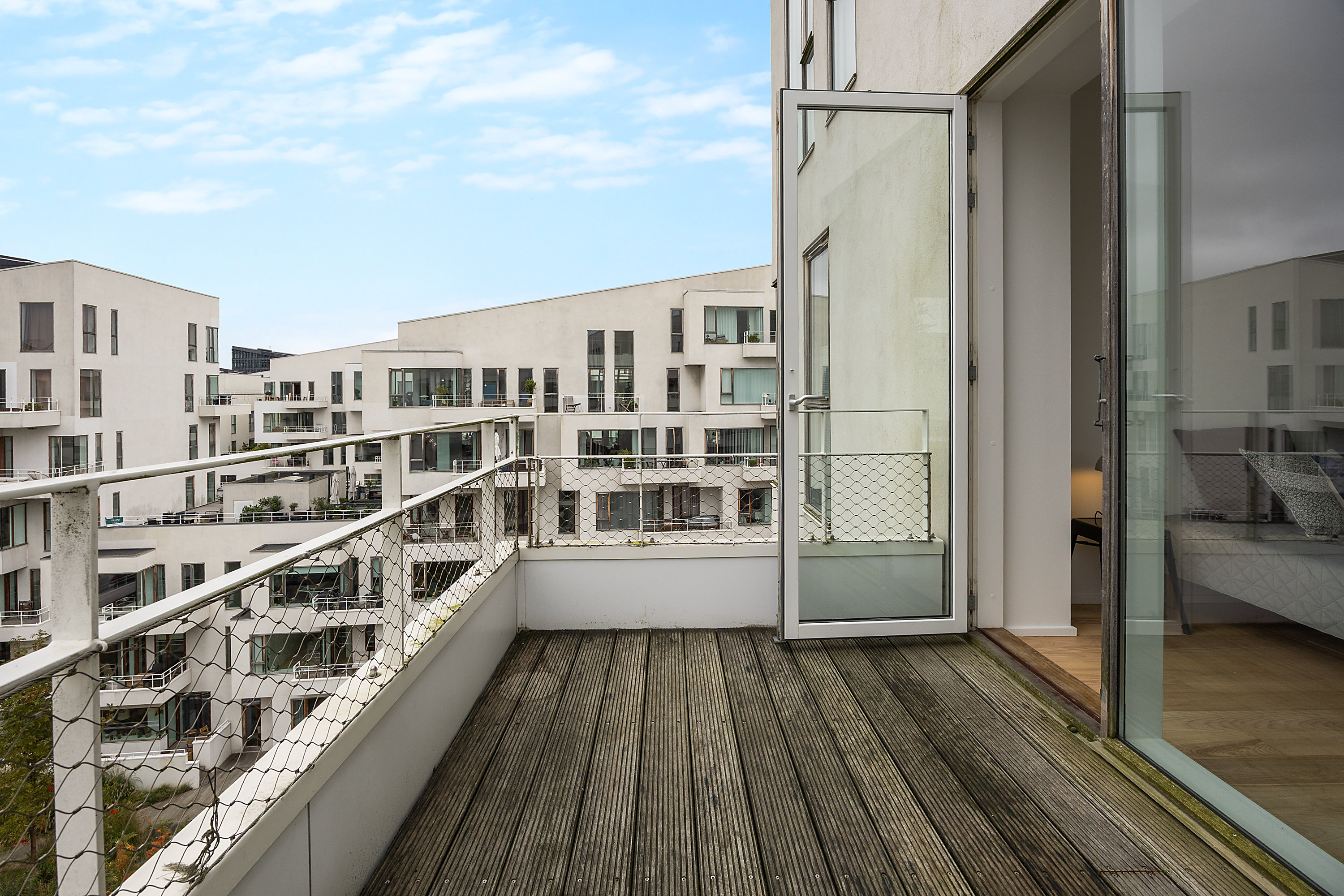 Fremhævet altan billede i fuldskærmstilstand. Billede af Havneholmen 54, 5. tv., 1561 København V