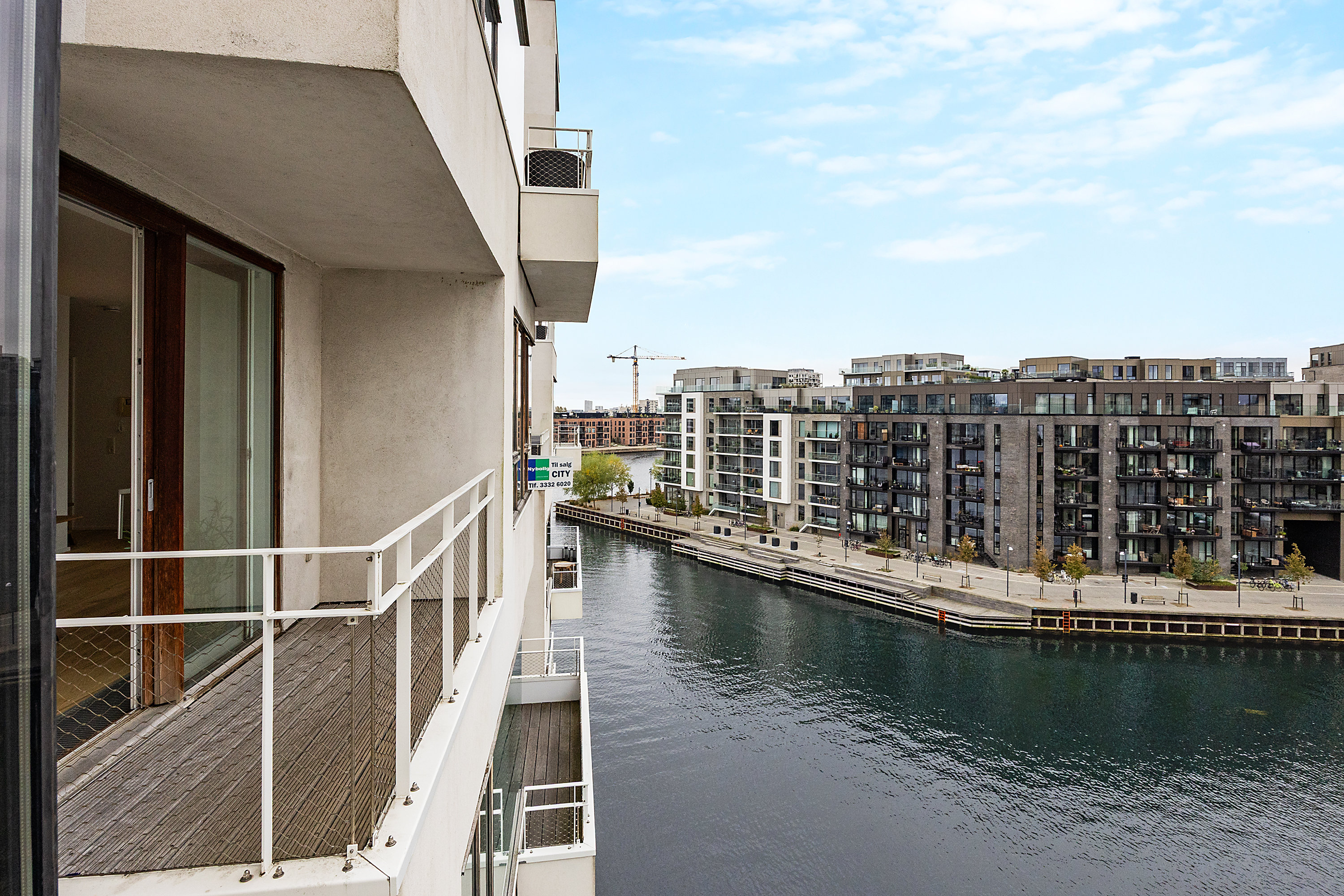 Miniaturebillede 2: udsigt. Billede af Havneholmen 54, 5. tv., 1561 København V