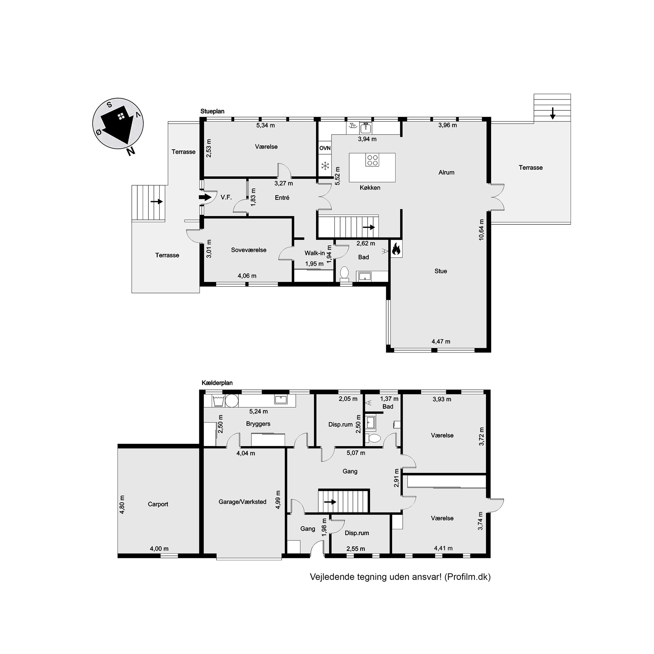 Plantegninger billede af Vangen 12C, Tved, 6000 Kolding