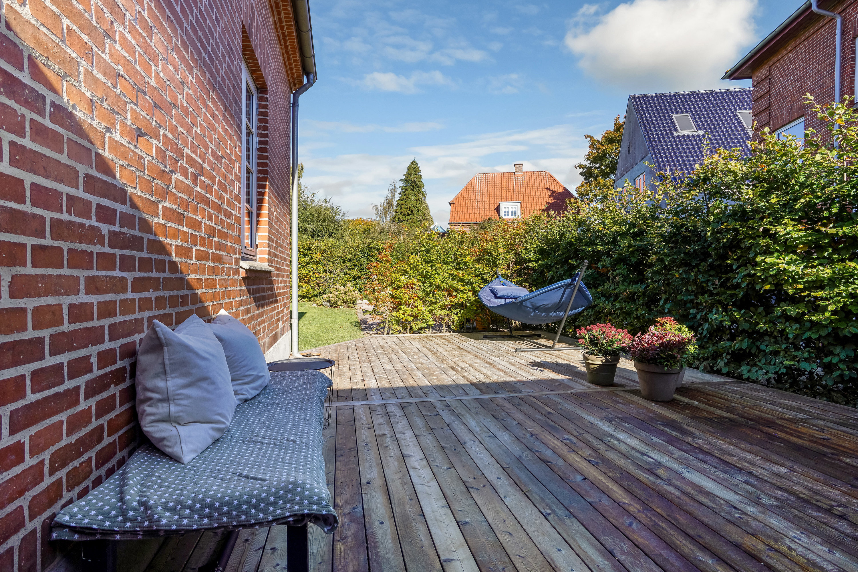 Fremhævet terrasse billede i fuldskærmstilstand. Billede af Tietgens Allé 39, 5230 Odense M