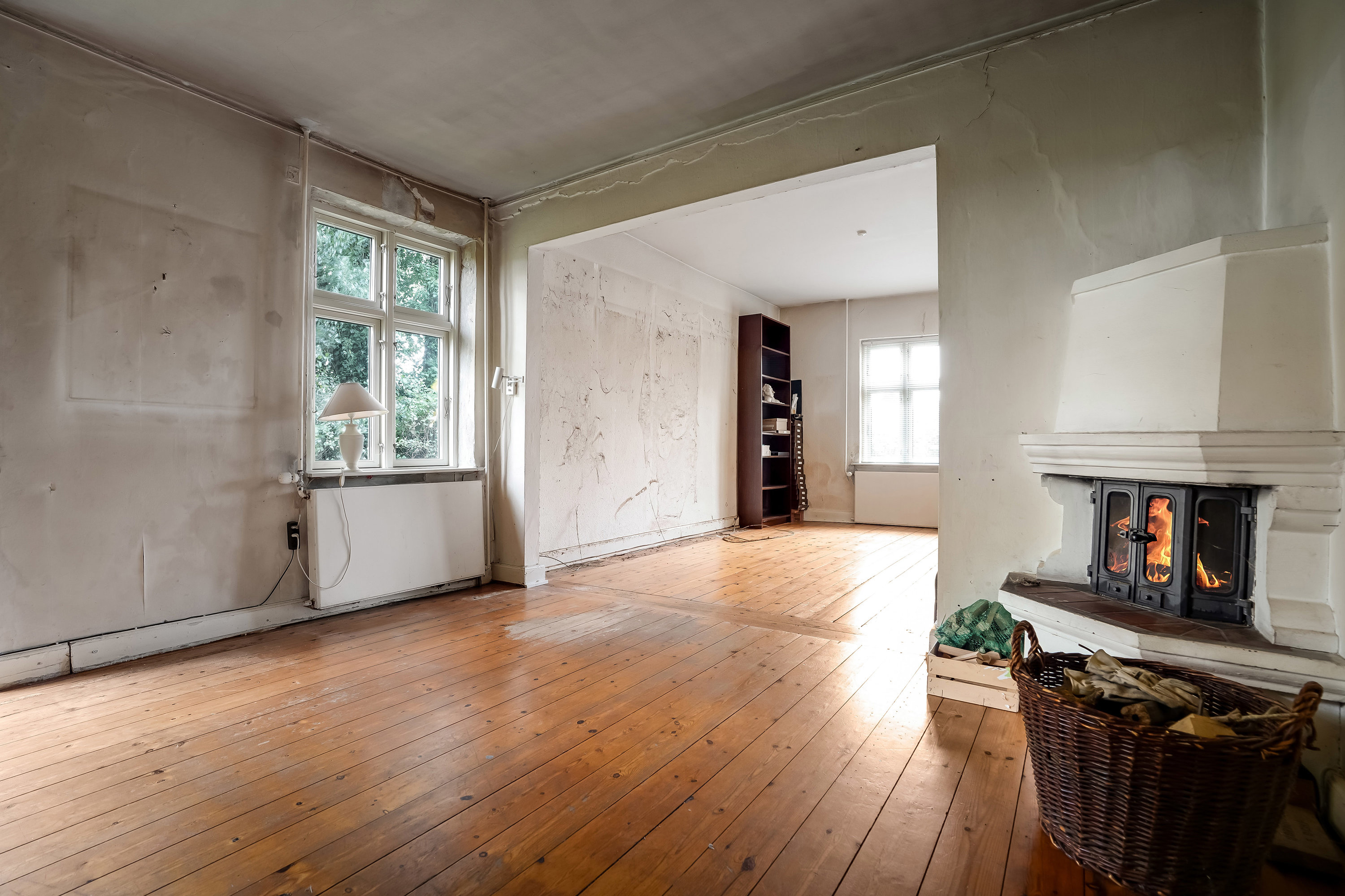 Fremhævet stue billede i fuldskærmstilstand. Billede af Hjelmerupvej 40, Hjelmerup, 5690 Tommerup