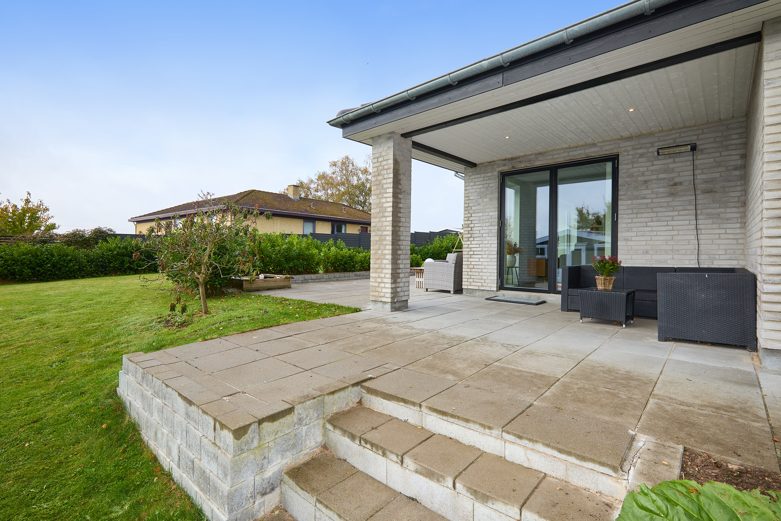 Fremhævet terrasse billede i fuldskærmstilstand. Billede af Spurvevej 10, 3550 Slangerup