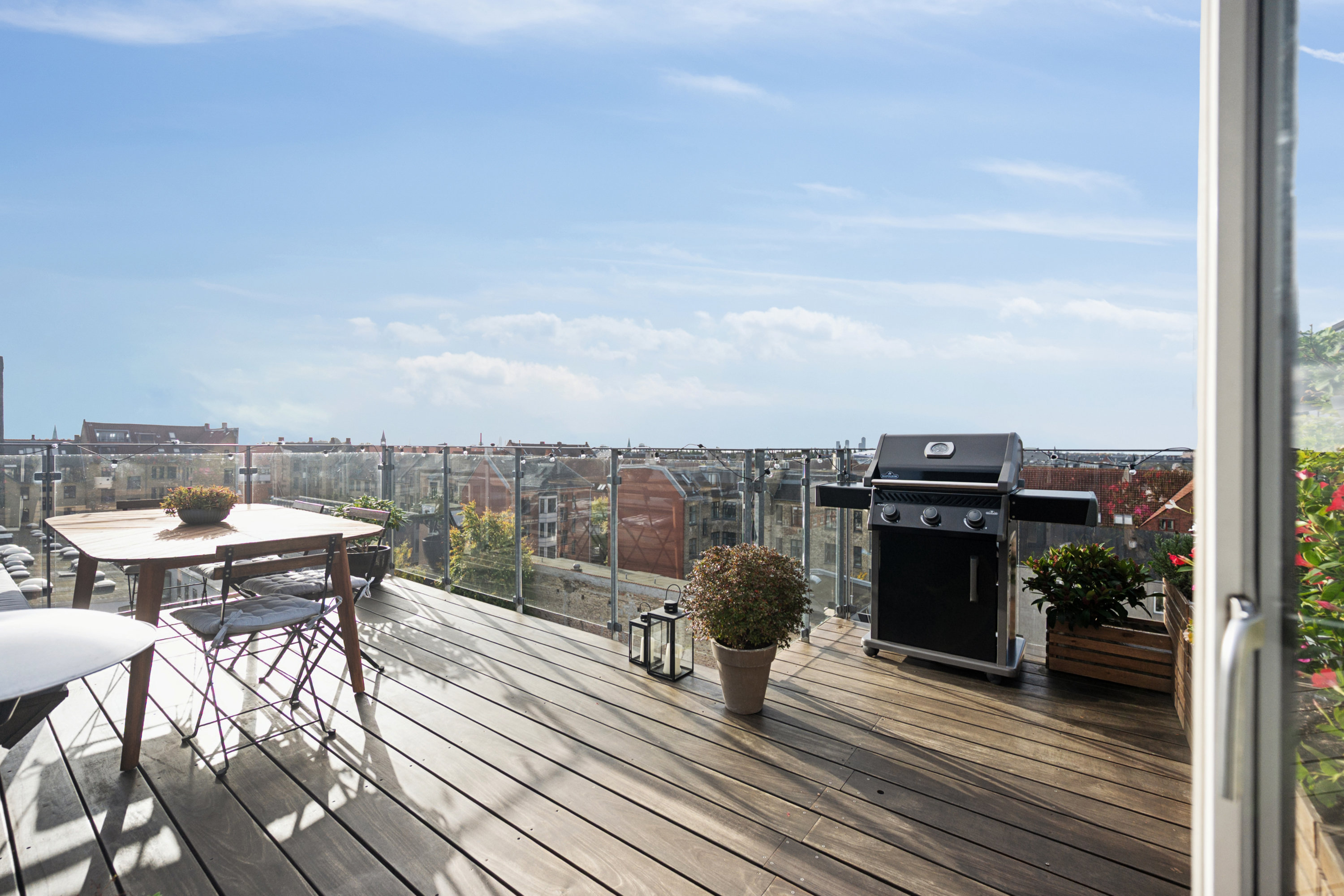 Miniaturebillede 1: altan. Billede af Odinsgade 17, 5., 2200 København N