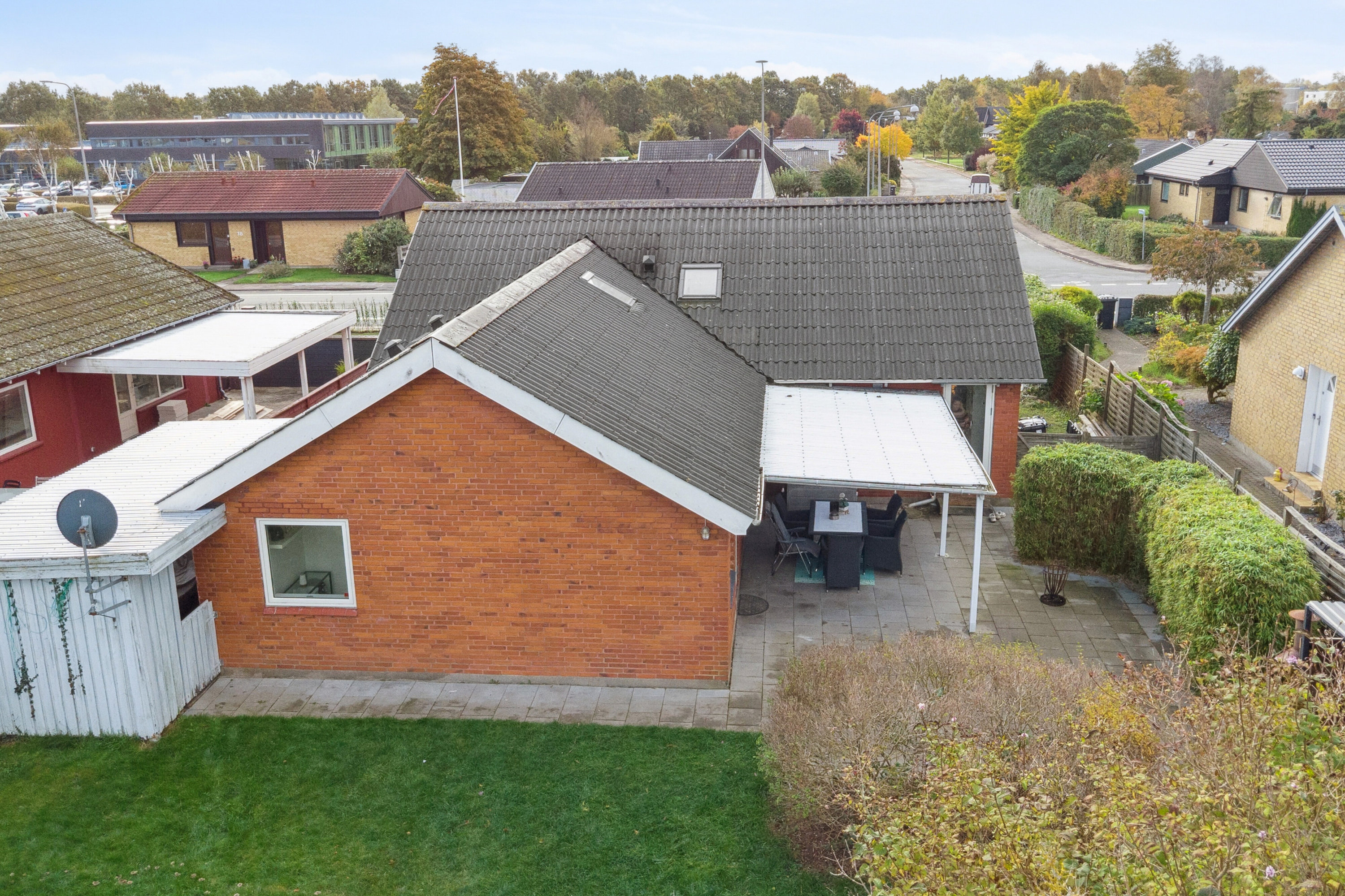 Fremhævet udendørs billede i fuldskærmstilstand. Billede af Sanderumvej 37, Sanderum, 5250 Odense SV