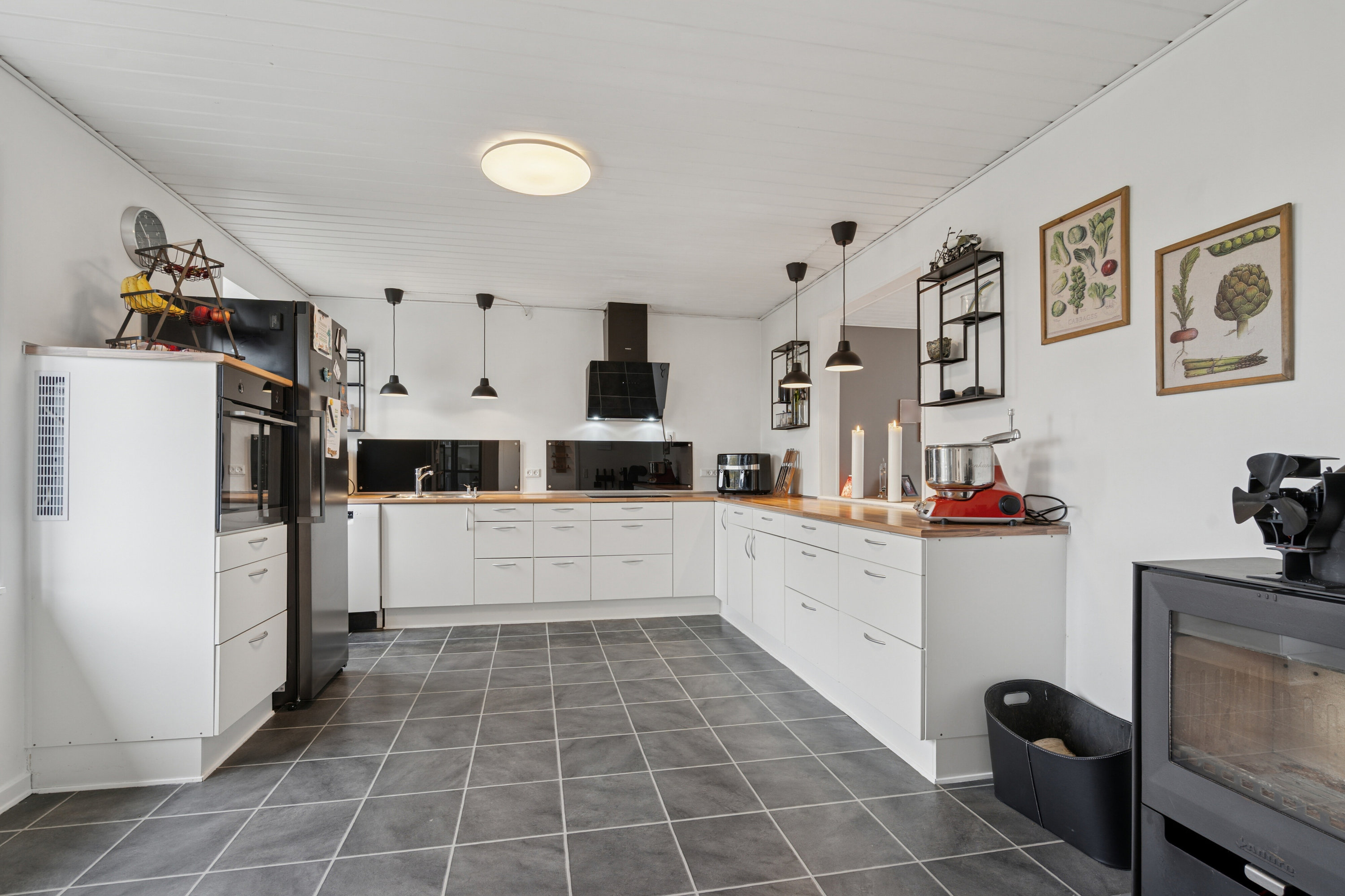 Fremhævet køkken billede i fuldskærmstilstand. Billede af Højrupvej 31, Højrup, 5750 Ringe