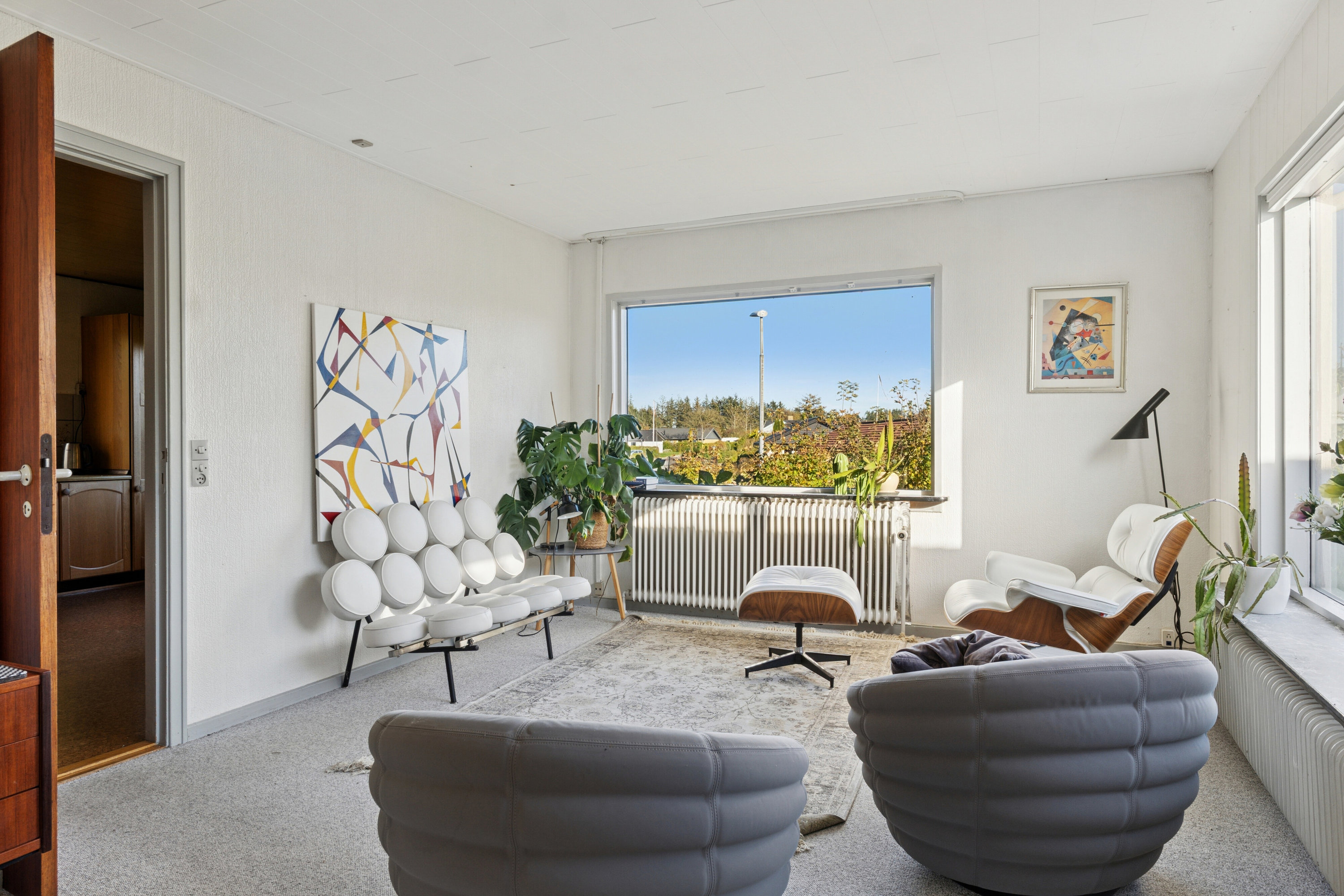 Fremhævet stue billede i fuldskærmstilstand. Billede af Bøgstedvej 313, Astrup, 9800 Hjørring