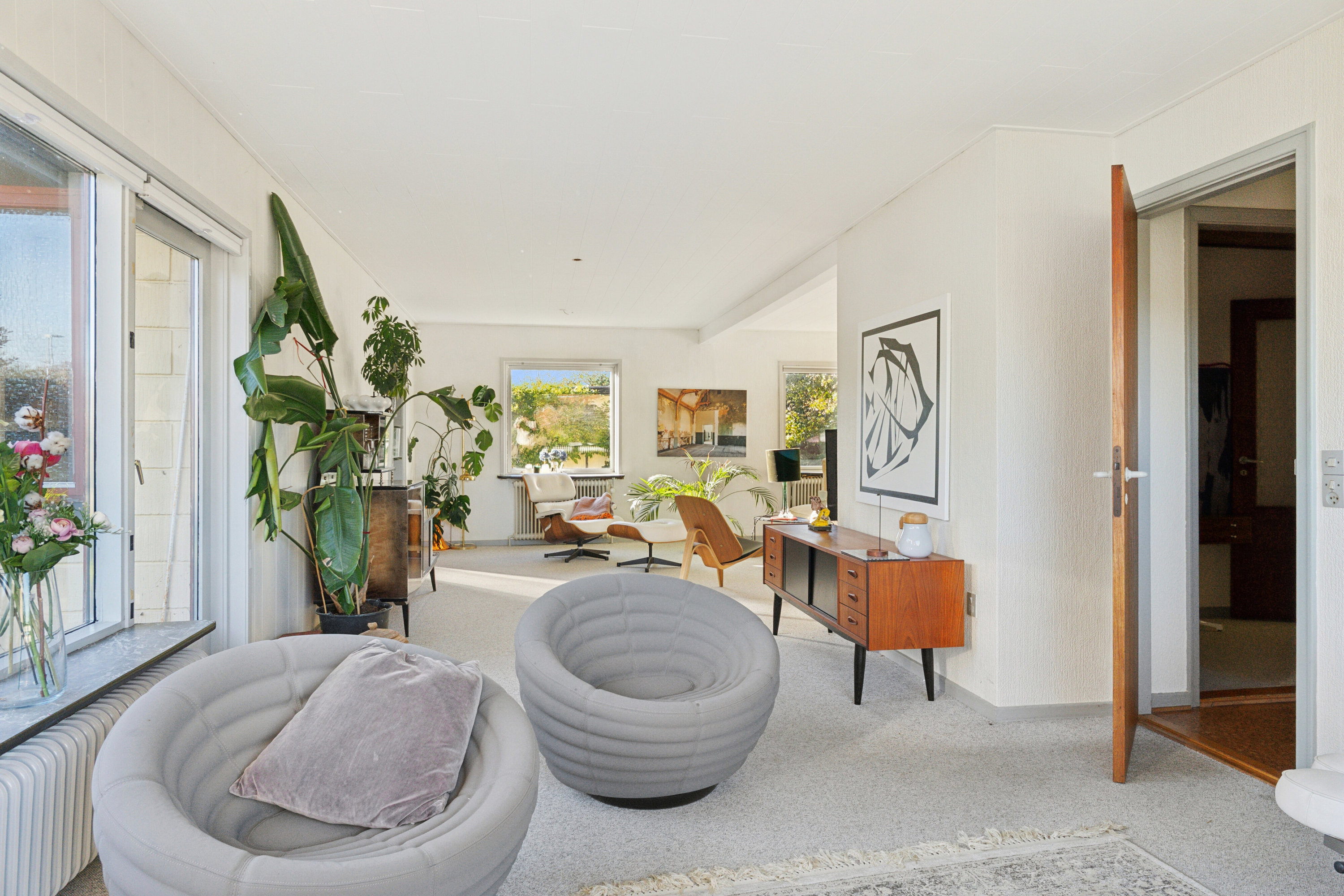 Fremhævet stue billede i fuldskærmstilstand. Billede af Bøgstedvej 313, Astrup, 9800 Hjørring