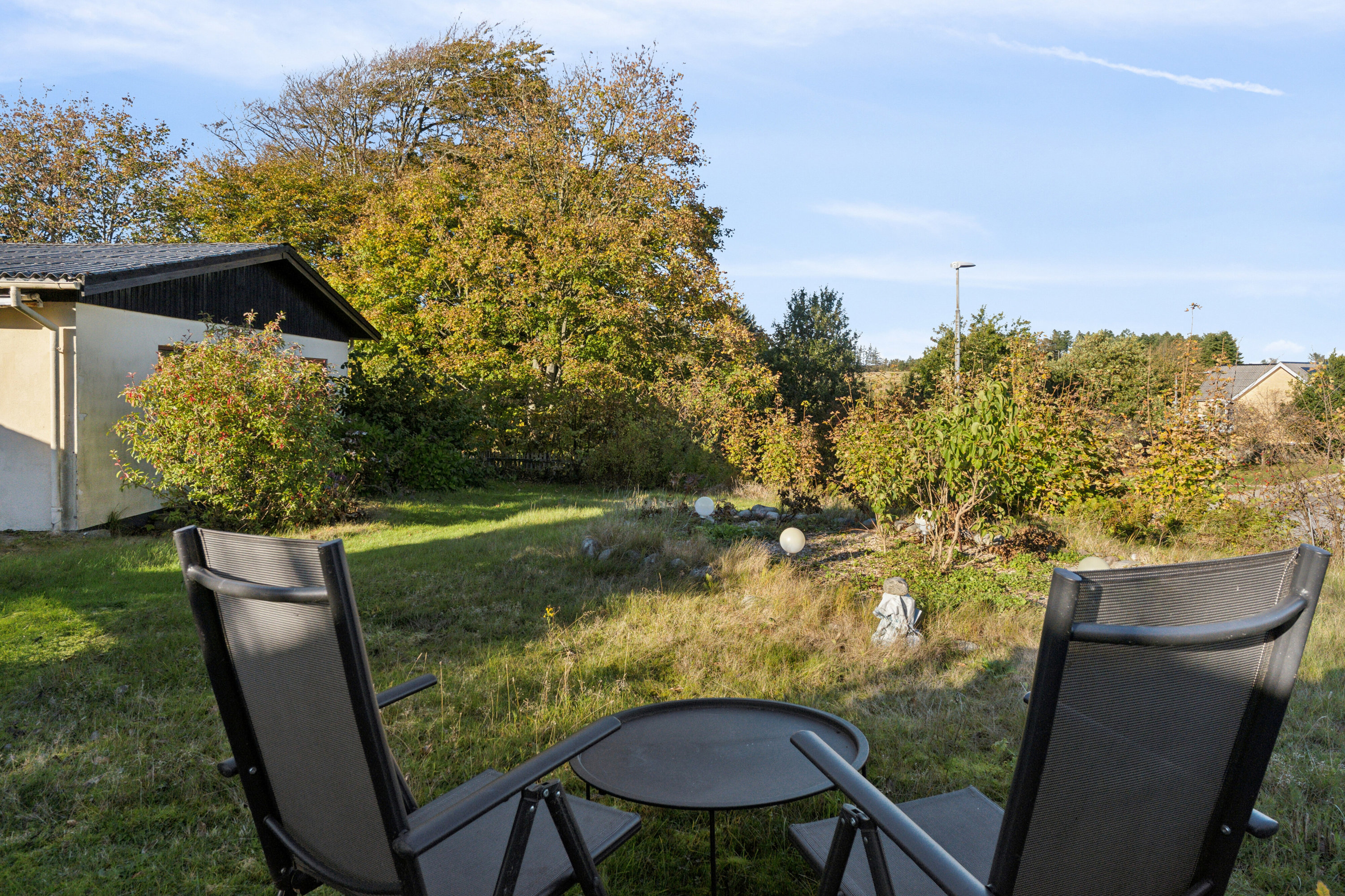 Fremhævet set fra haven billede i fuldskærmstilstand. Billede af Bøgstedvej 313, Astrup, 9800 Hjørring