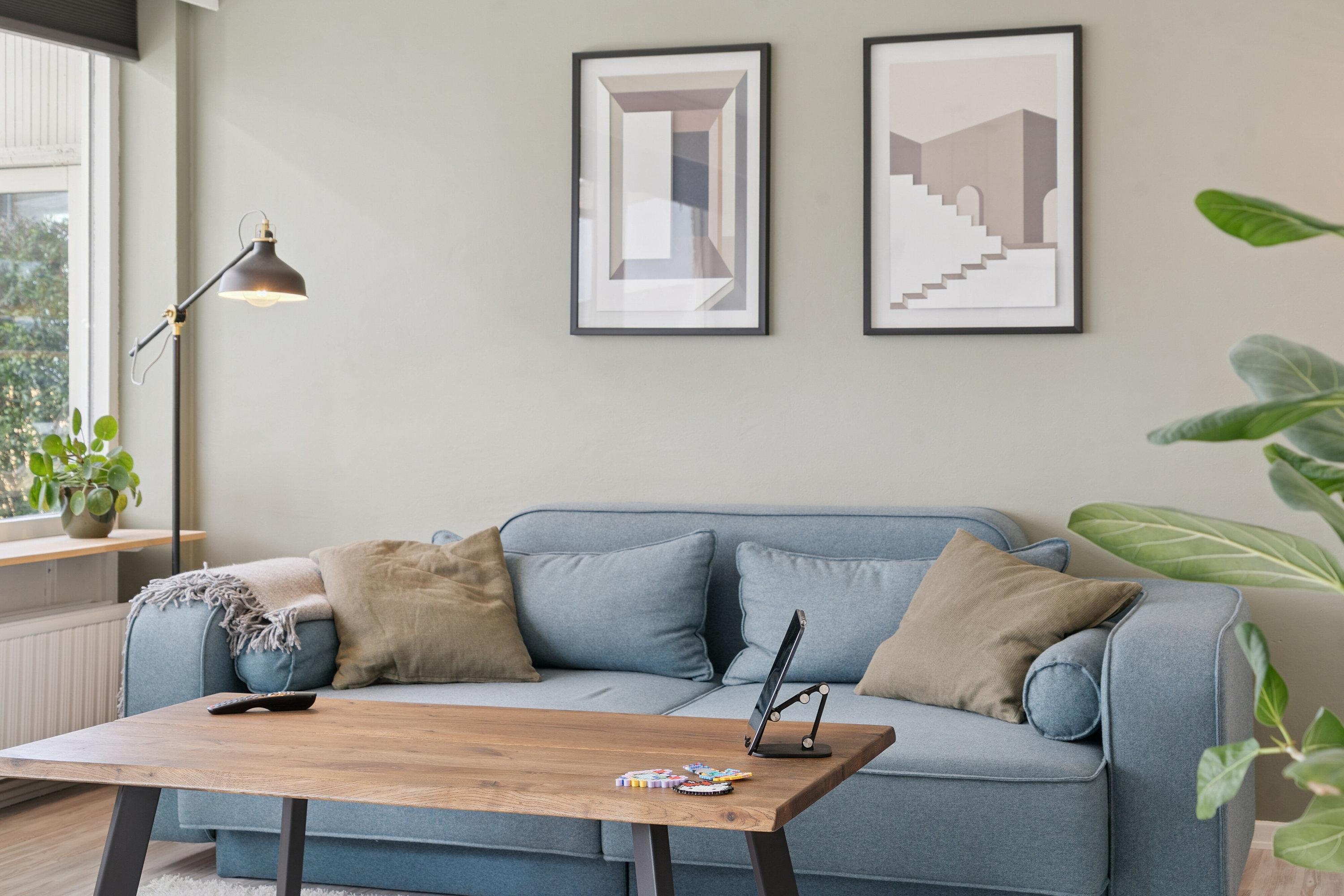 Miniaturebillede 1: stue. Billede af Ingrid Marie Vænget 21, Søhus, 5270 Odense N