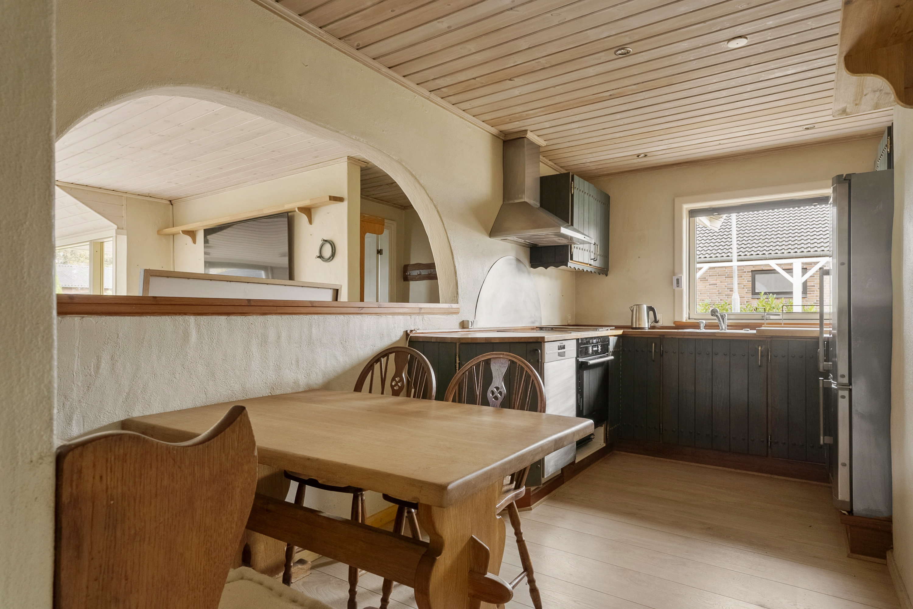 Fremhævet spisestue billede i fuldskærmstilstand. Billede af Åvej 16, Hammersholm, 8700 Horsens