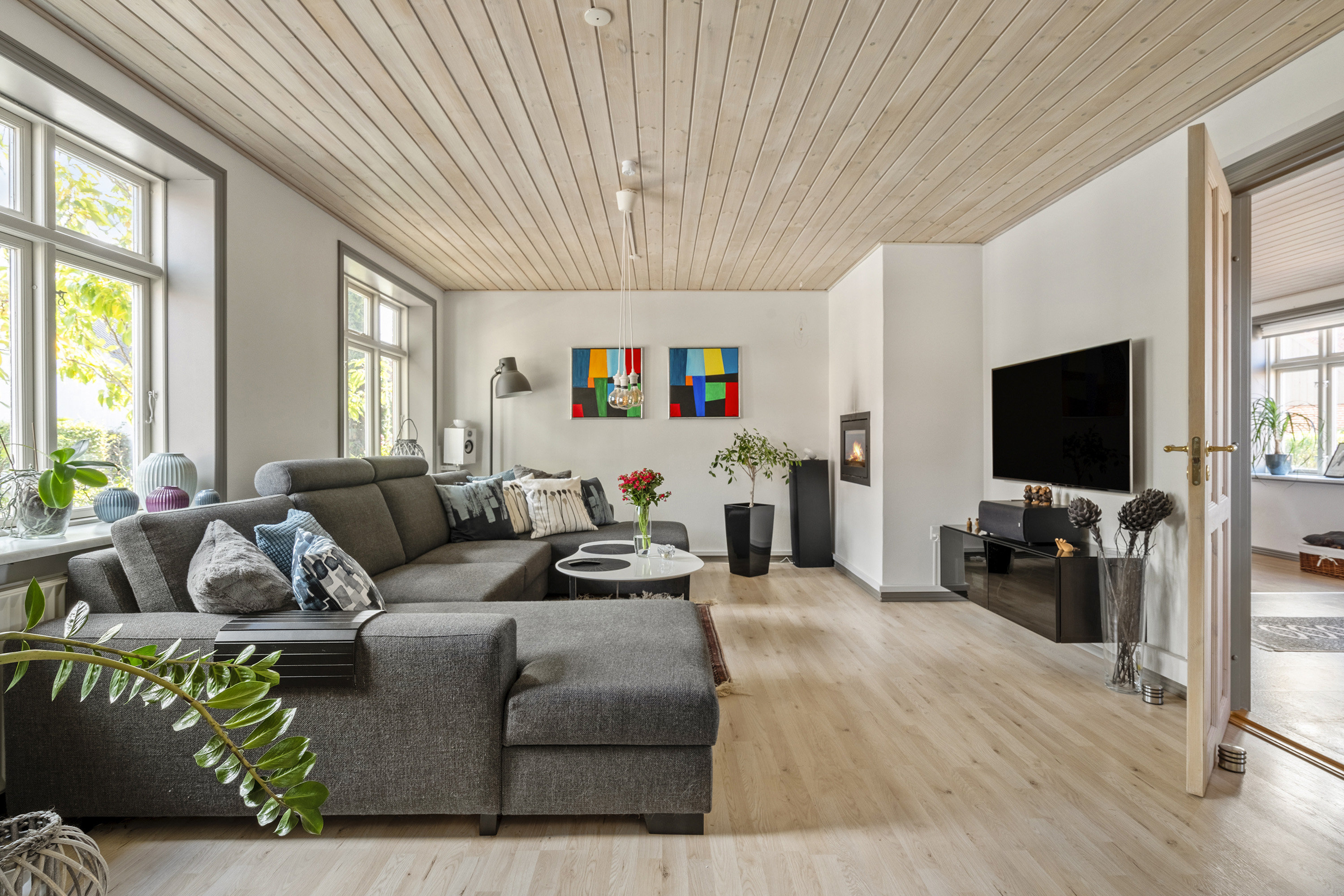 Miniaturebillede 1: stue. Billede af Vardevej 43, Sig, 6800 Varde