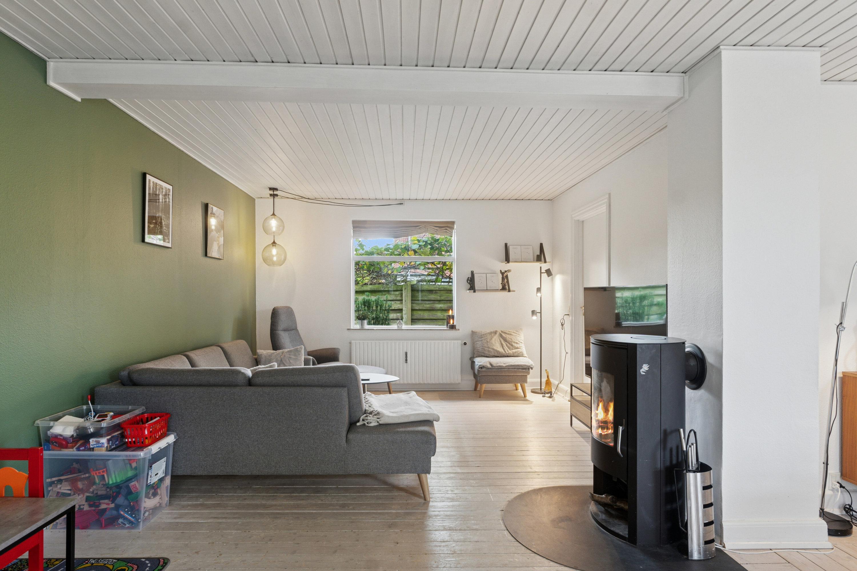 Fremhævet stue billede i fuldskærmstilstand. Billede af Ringstedvej 55B, 4690 Haslev