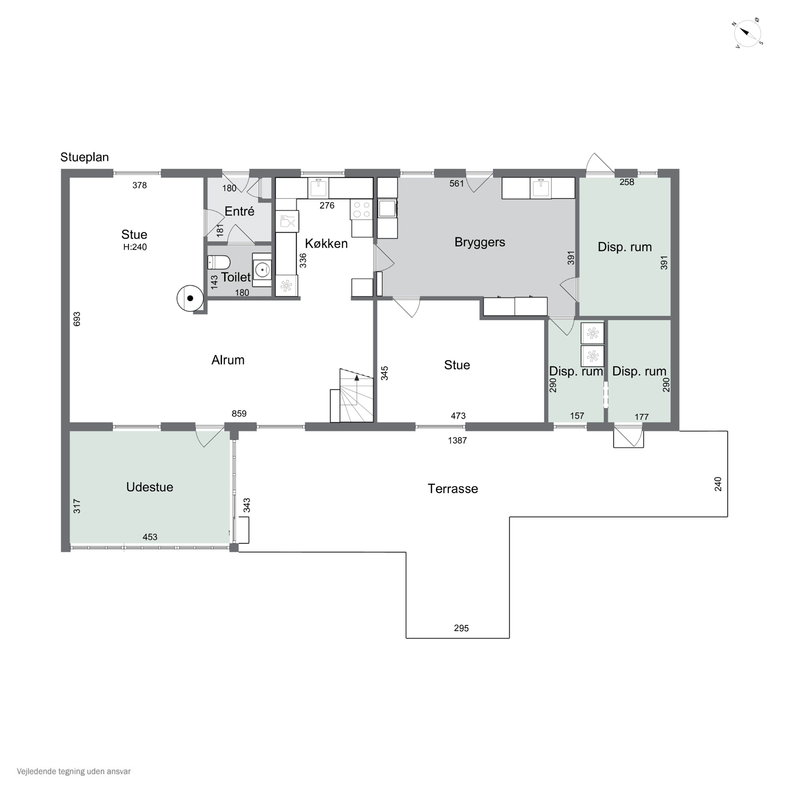Plantegninger billede af Ringstedvej 55B, 4690 Haslev
