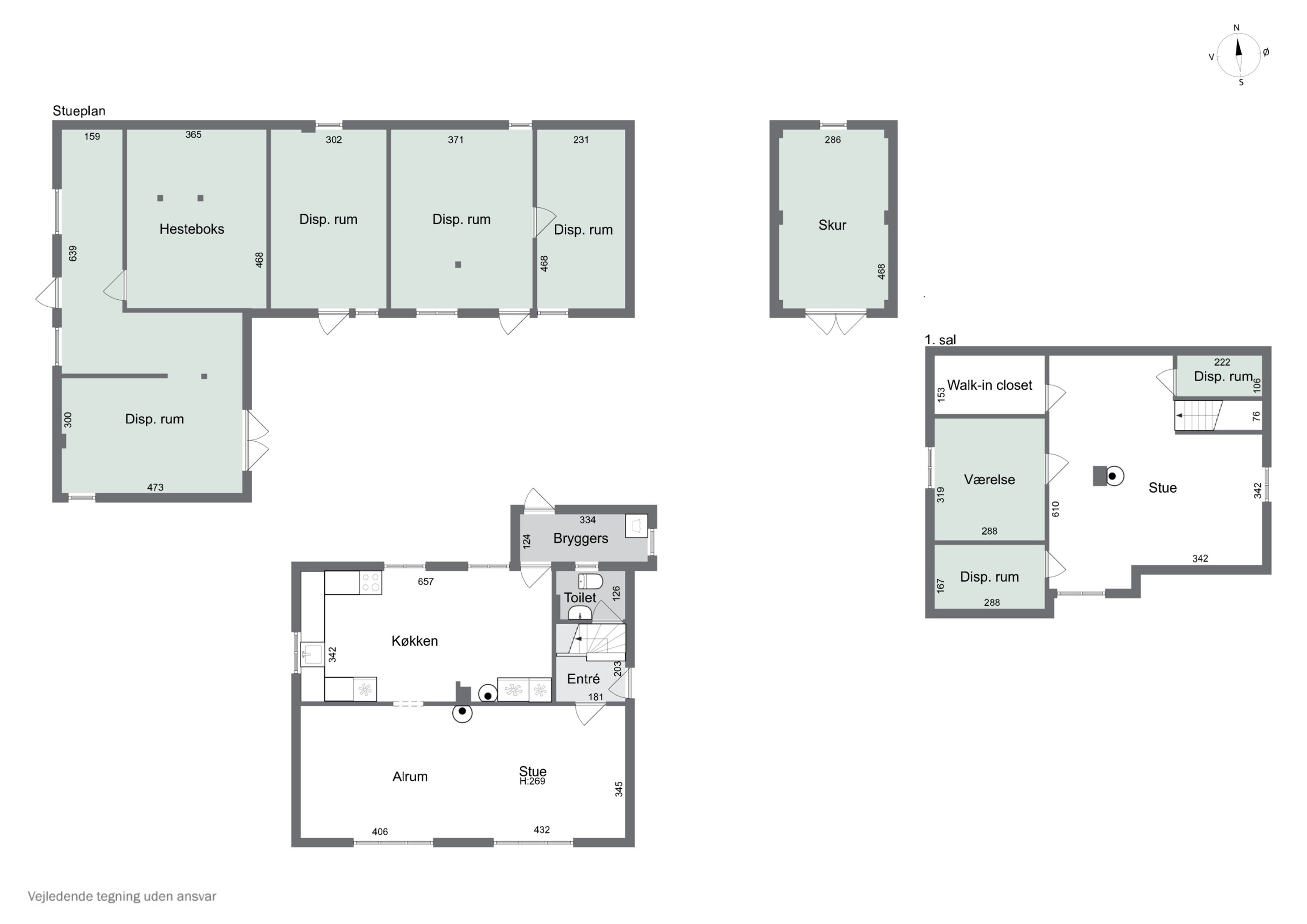 Plantegninger billede af Sneslevvej 39, Sneslev, 4250 Fuglebjerg