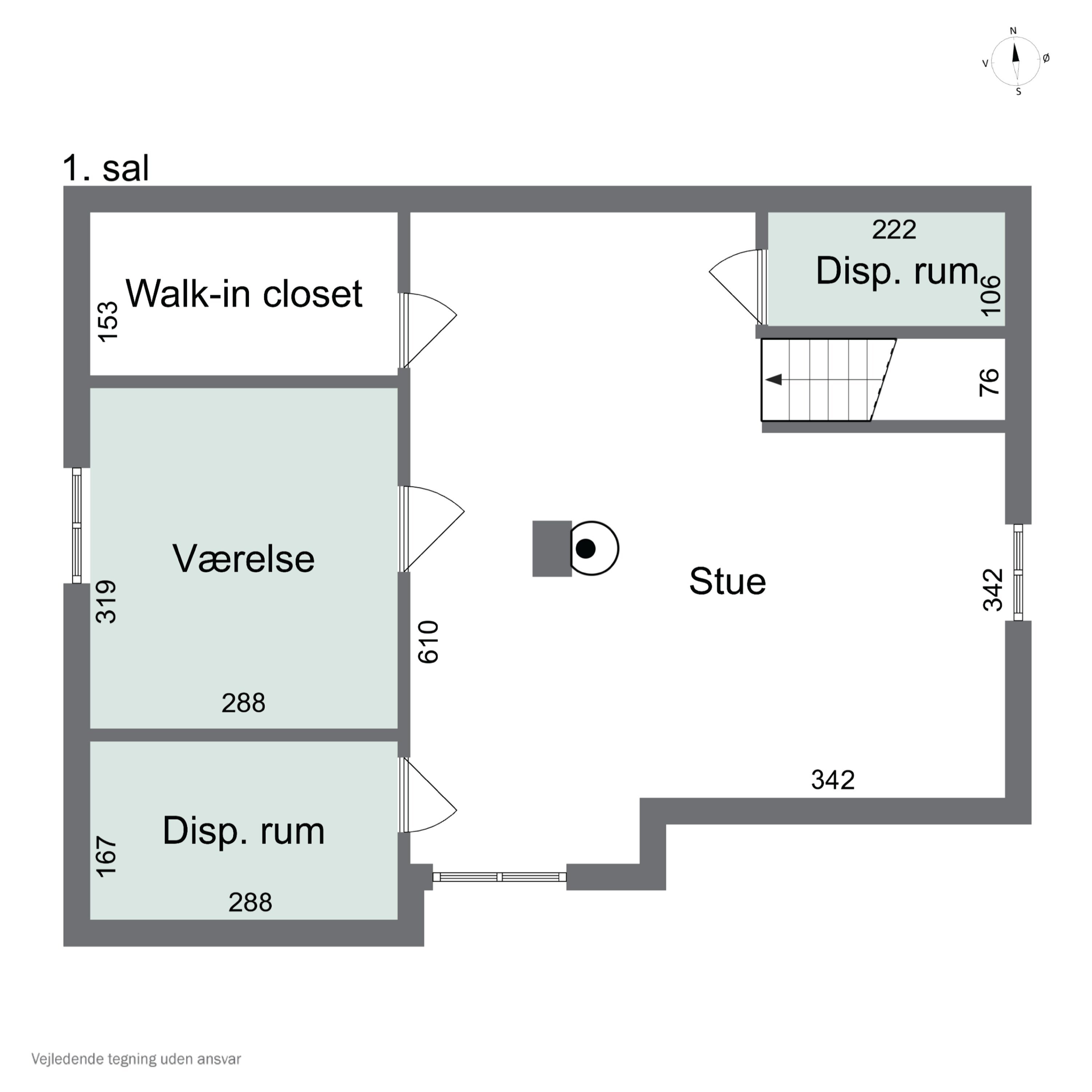 Plantegninger billede af Sneslevvej 39, Sneslev, 4250 Fuglebjerg