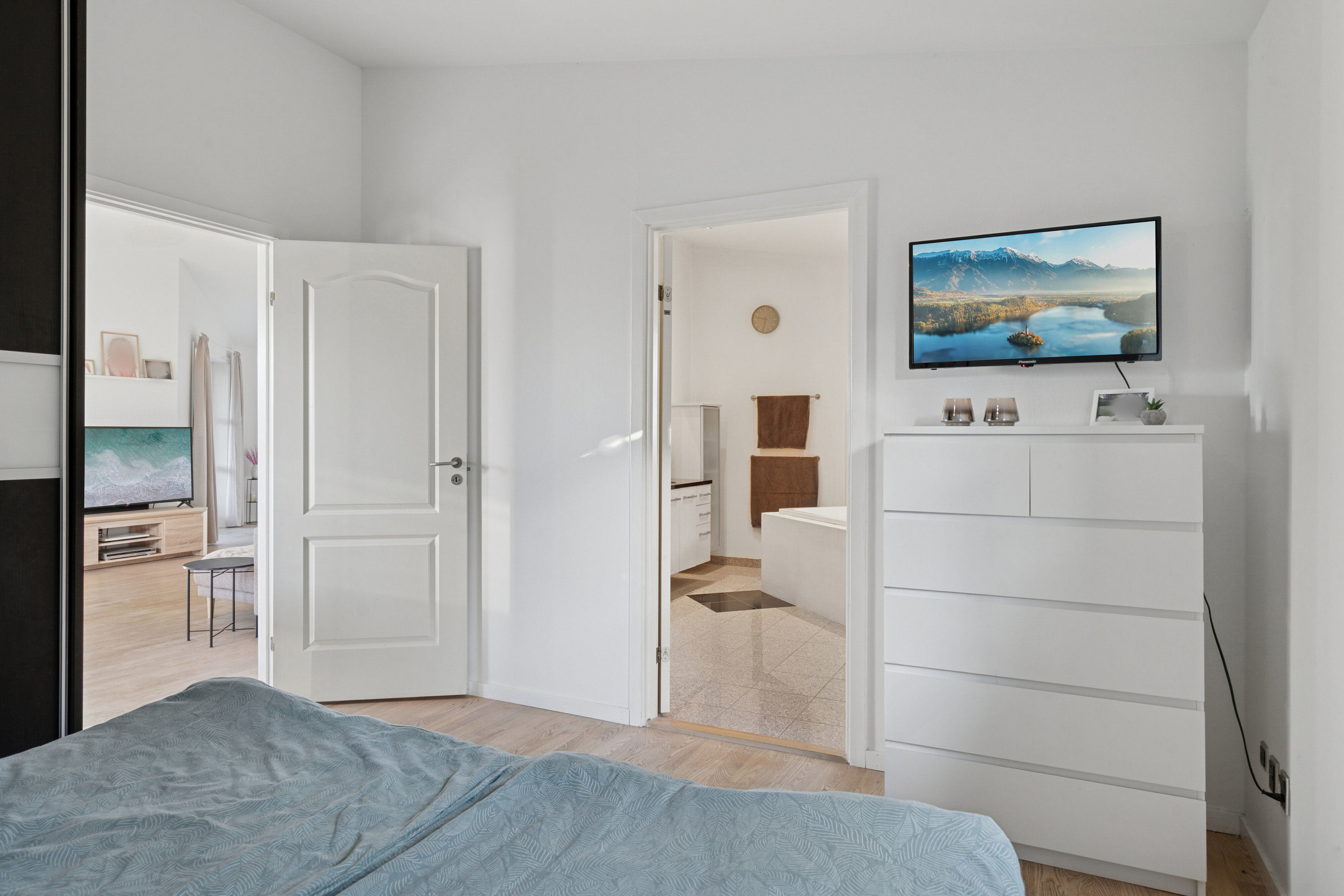 Fremhævet soveværelse billede i fuldskærmstilstand. Billede af Brinken 149, Mogenstrup, 4700 Næstved