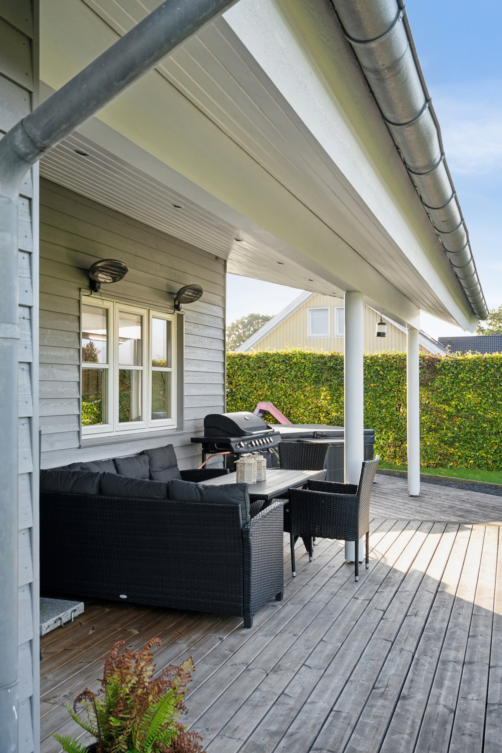 Miniaturebillede 2: overdækket terrasse. Billede af Brinken 149, Mogenstrup, 4700 Næstved