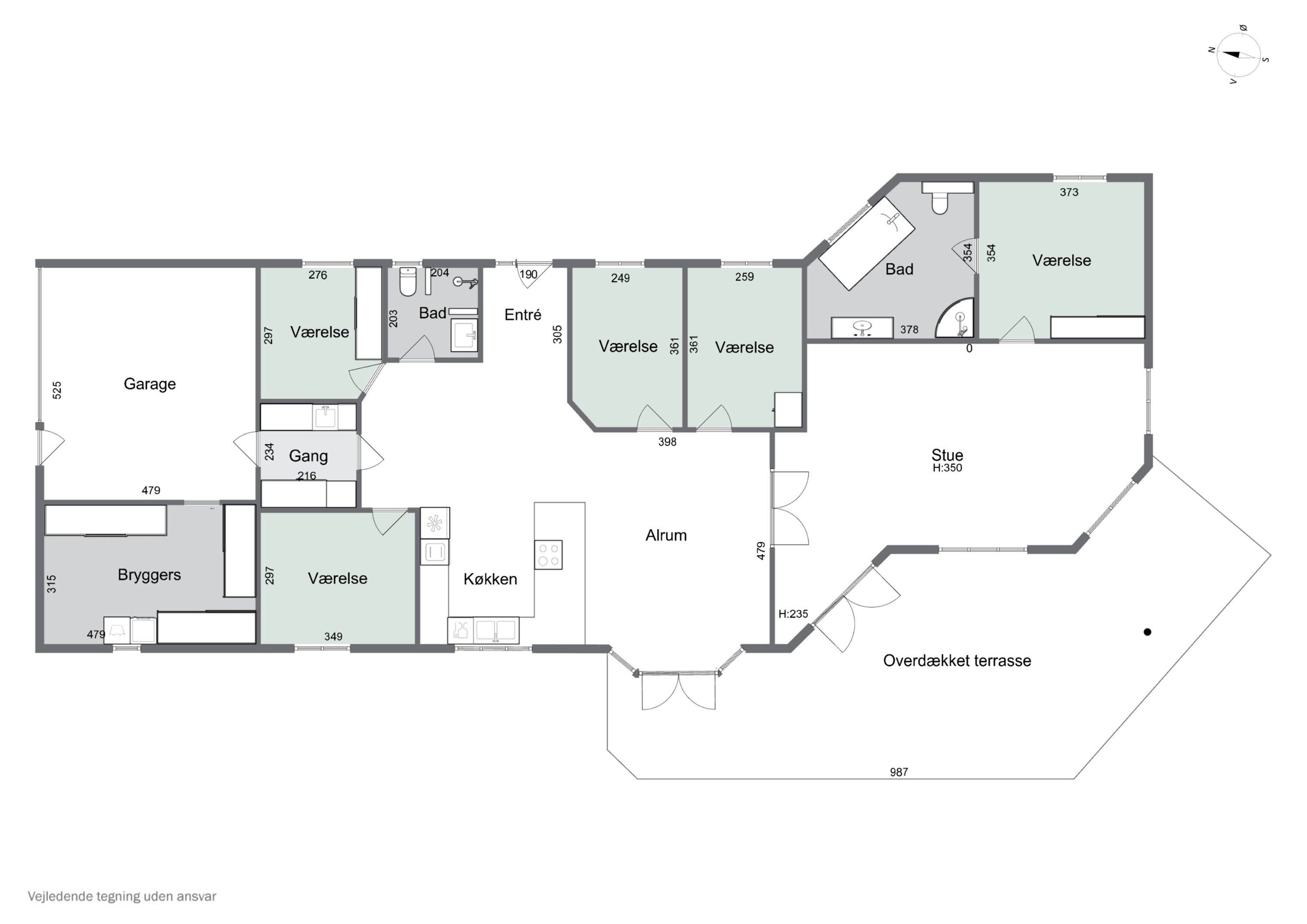 Plantegninger billede af Brinken 149, Mogenstrup, 4700 Næstved
