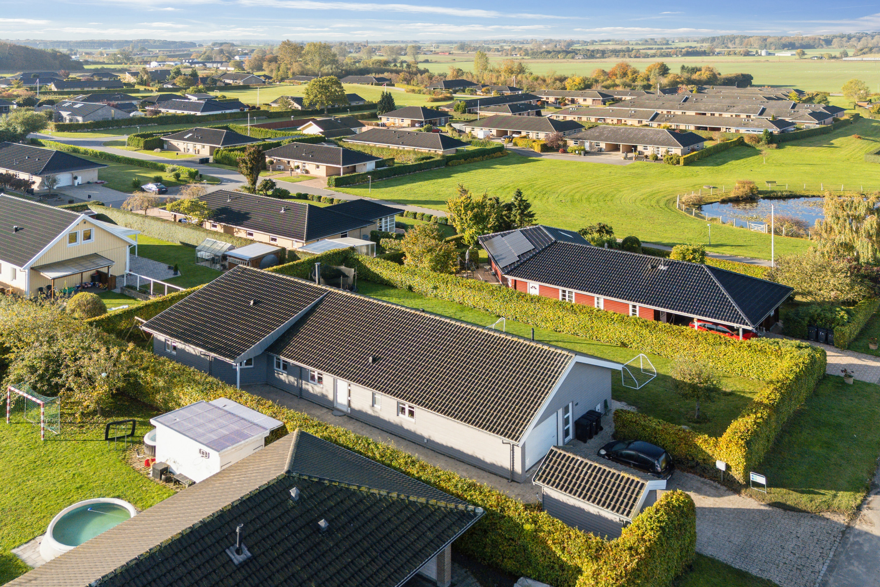 Fremhævet udsigt fra toppen billede i fuldskærmstilstand. Billede af Brinken 149, Mogenstrup, 4700 Næstved