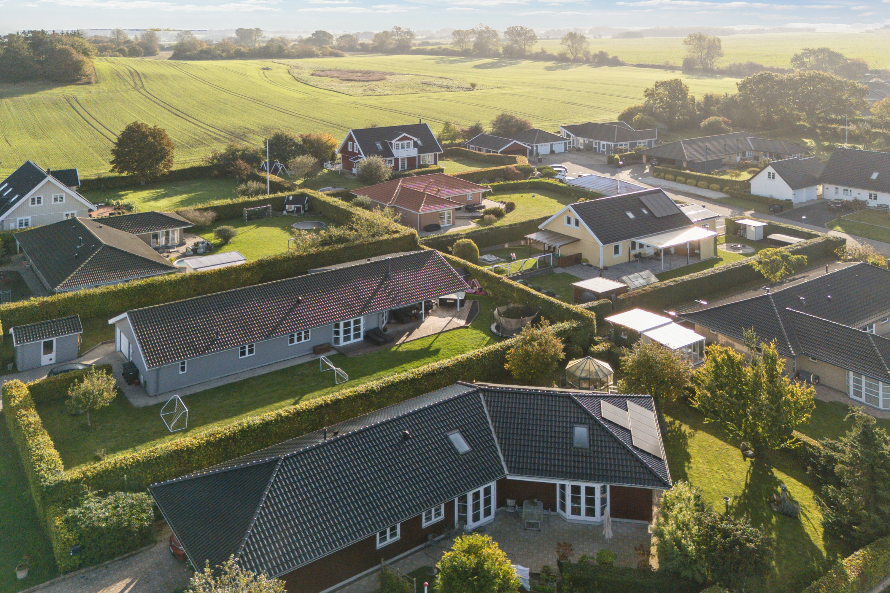 Fremhævet udsigt fra toppen billede i fuldskærmstilstand. Billede af Brinken 149, Mogenstrup, 4700 Næstved