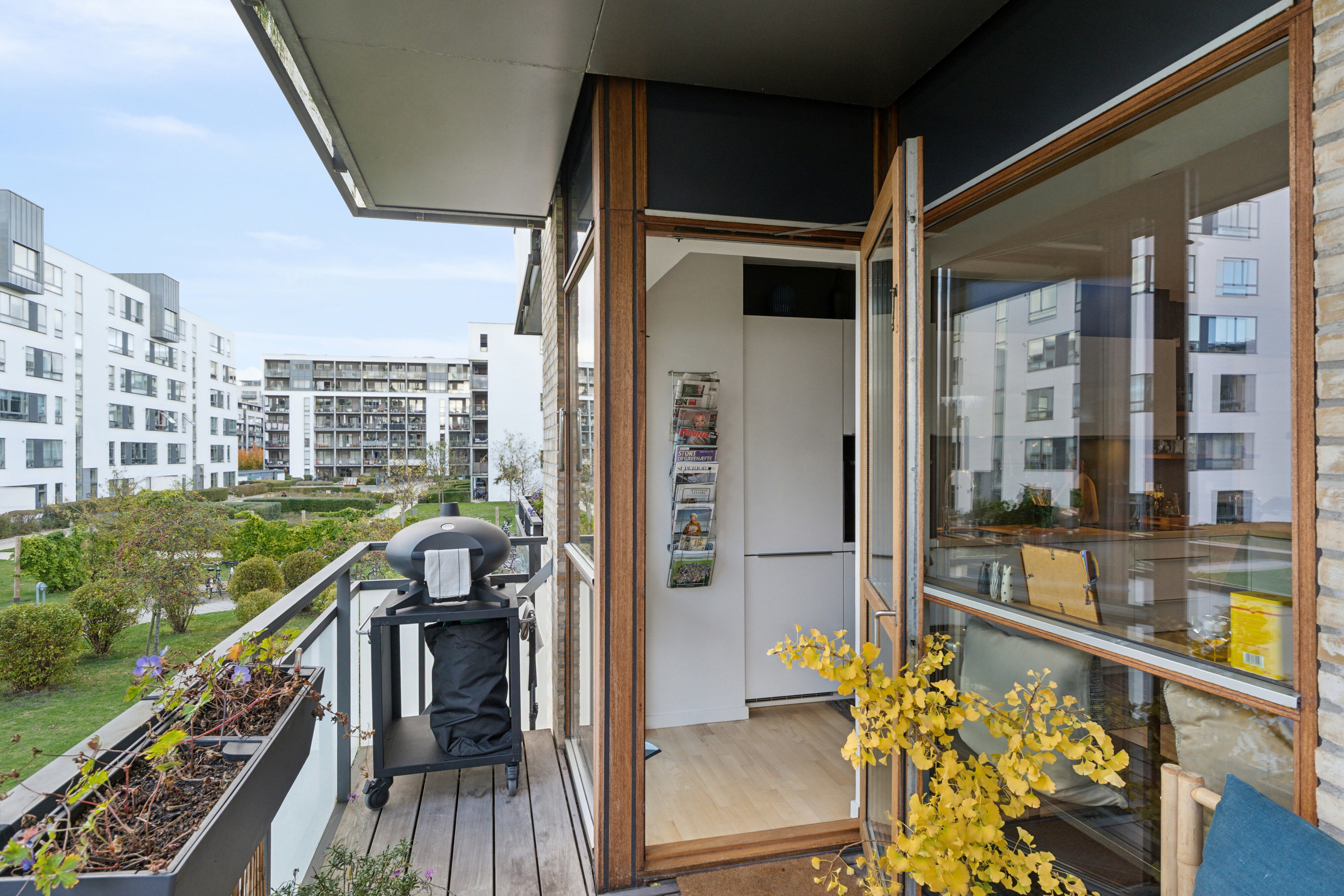 Miniaturebillede 2: altan. Billede af Artillerivej 112, 1. th., 2300 København S