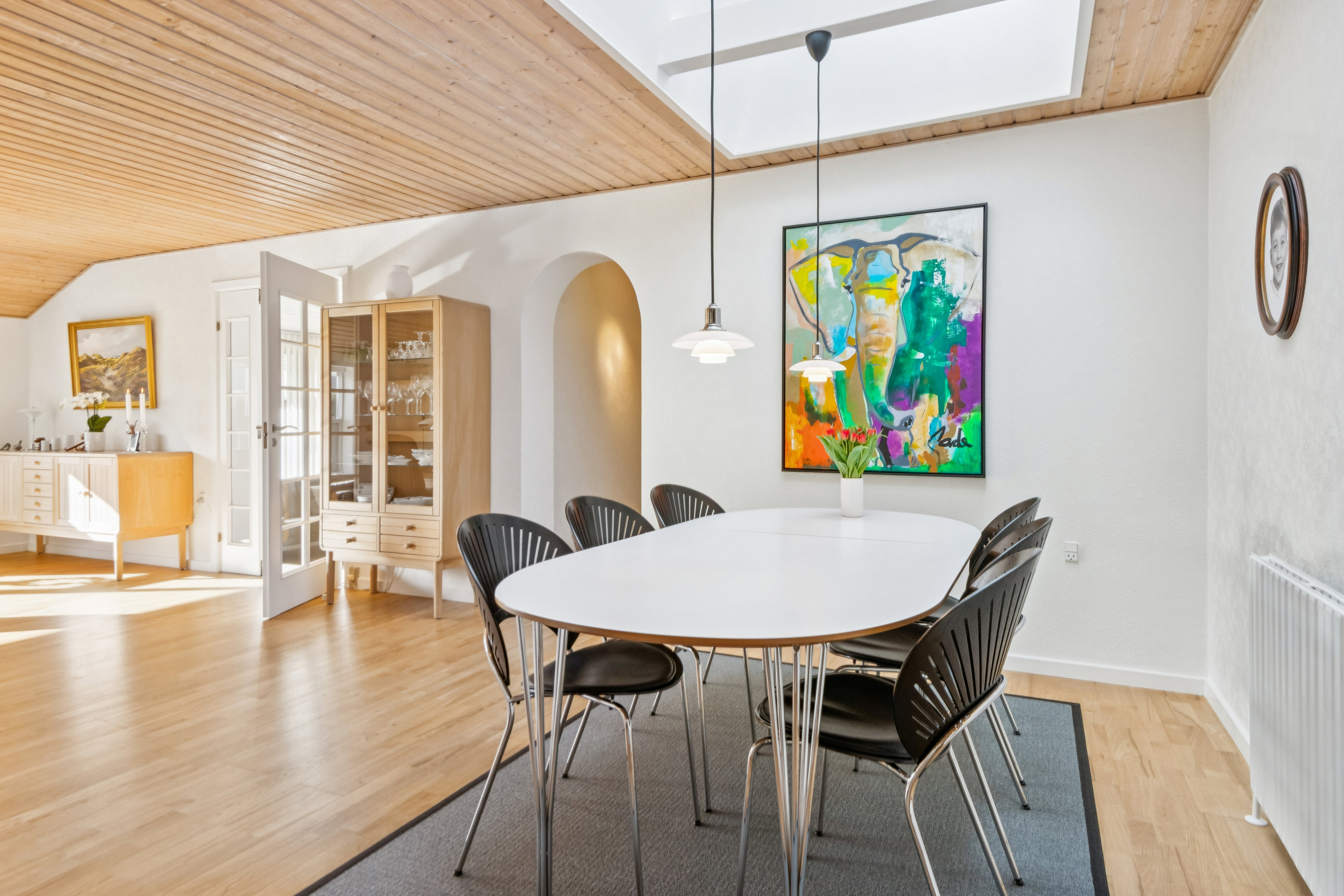 Fremhævet alrum billede i fuldskærmstilstand. Billede af Degnevang 11, Øster Hornum, 9530 Støvring